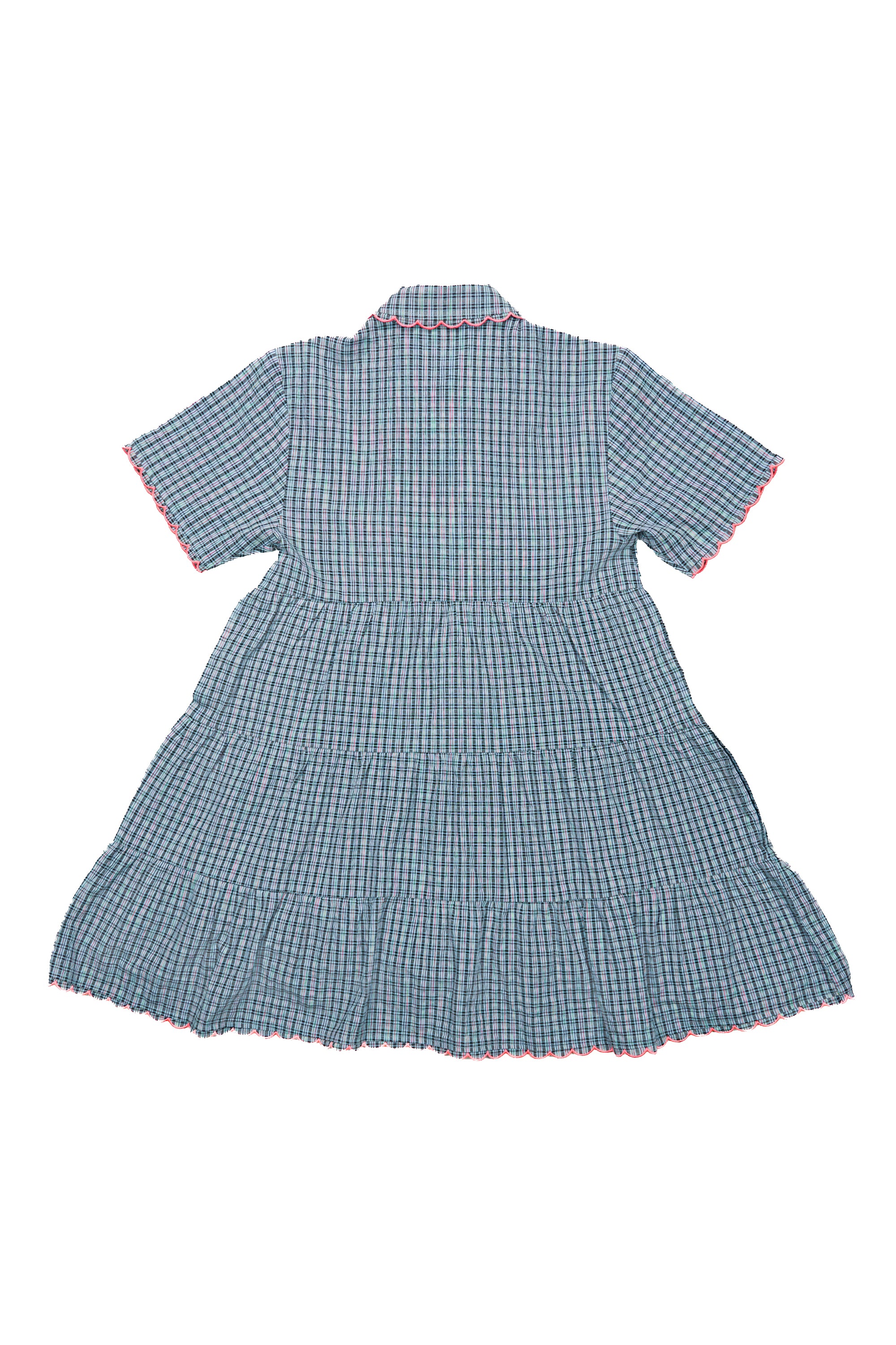 Scallop Trim Dress