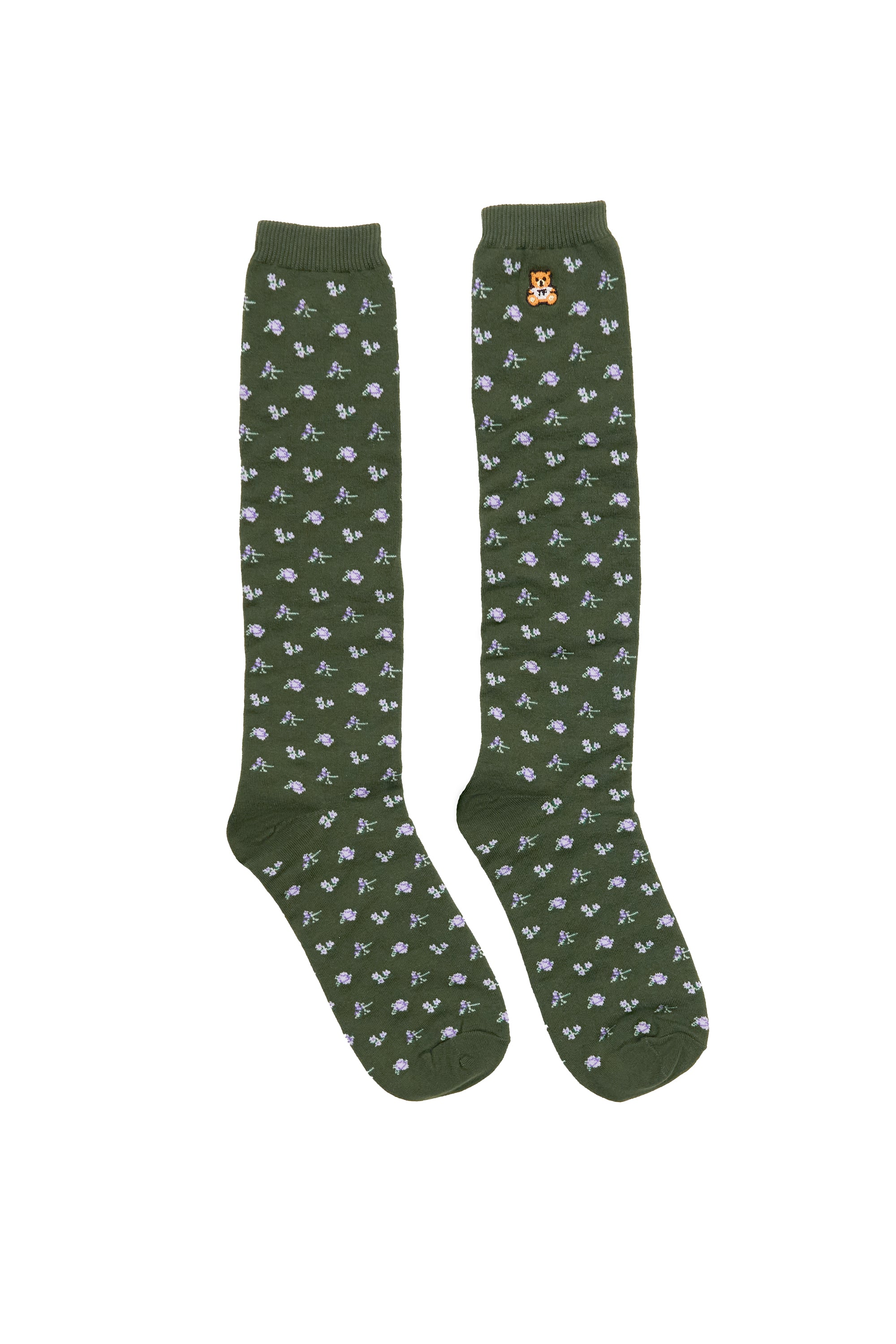 Ditsy Floral Tall Socks 3-Pack