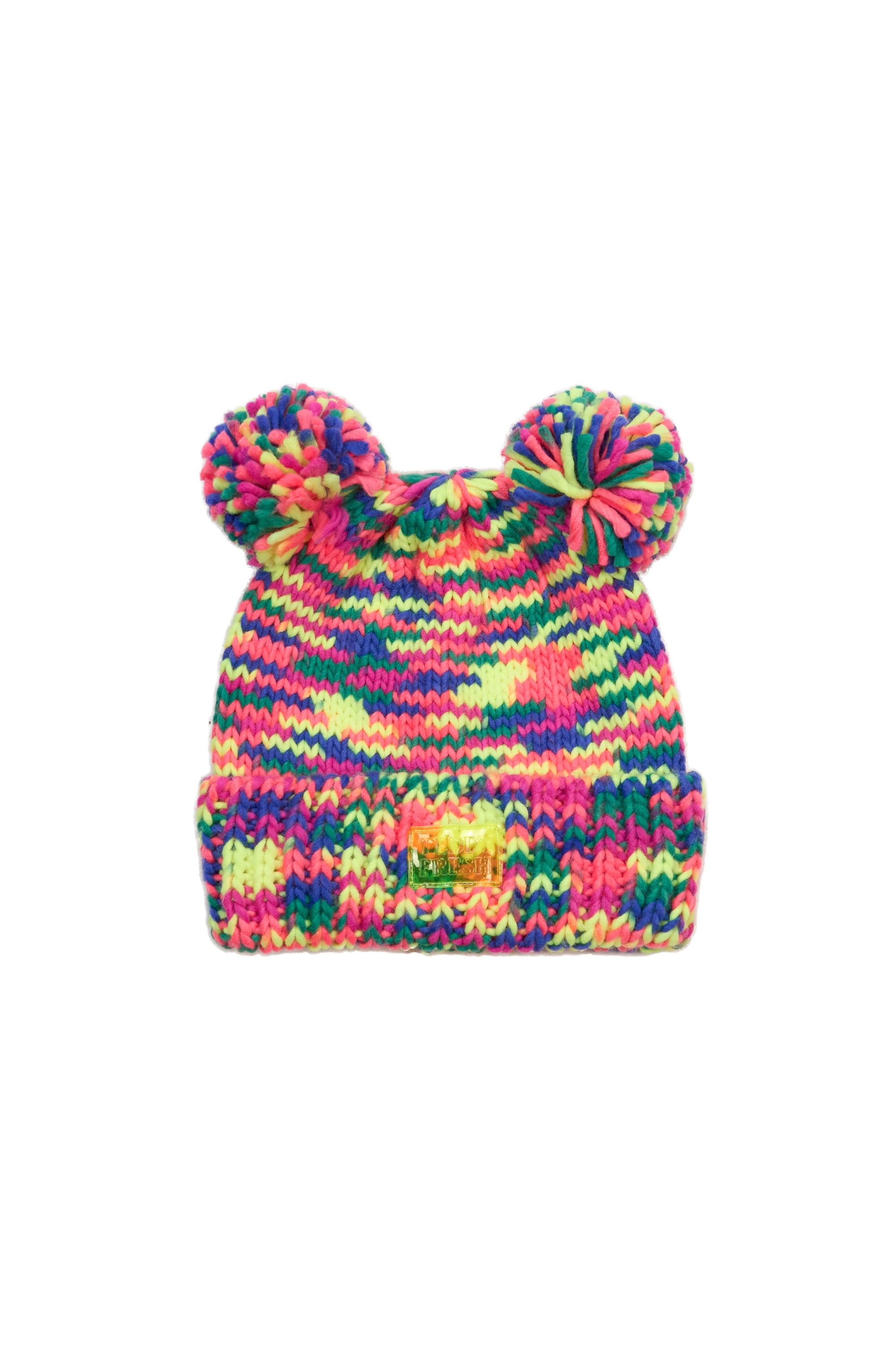 Chunky Pom Pom Beanie
