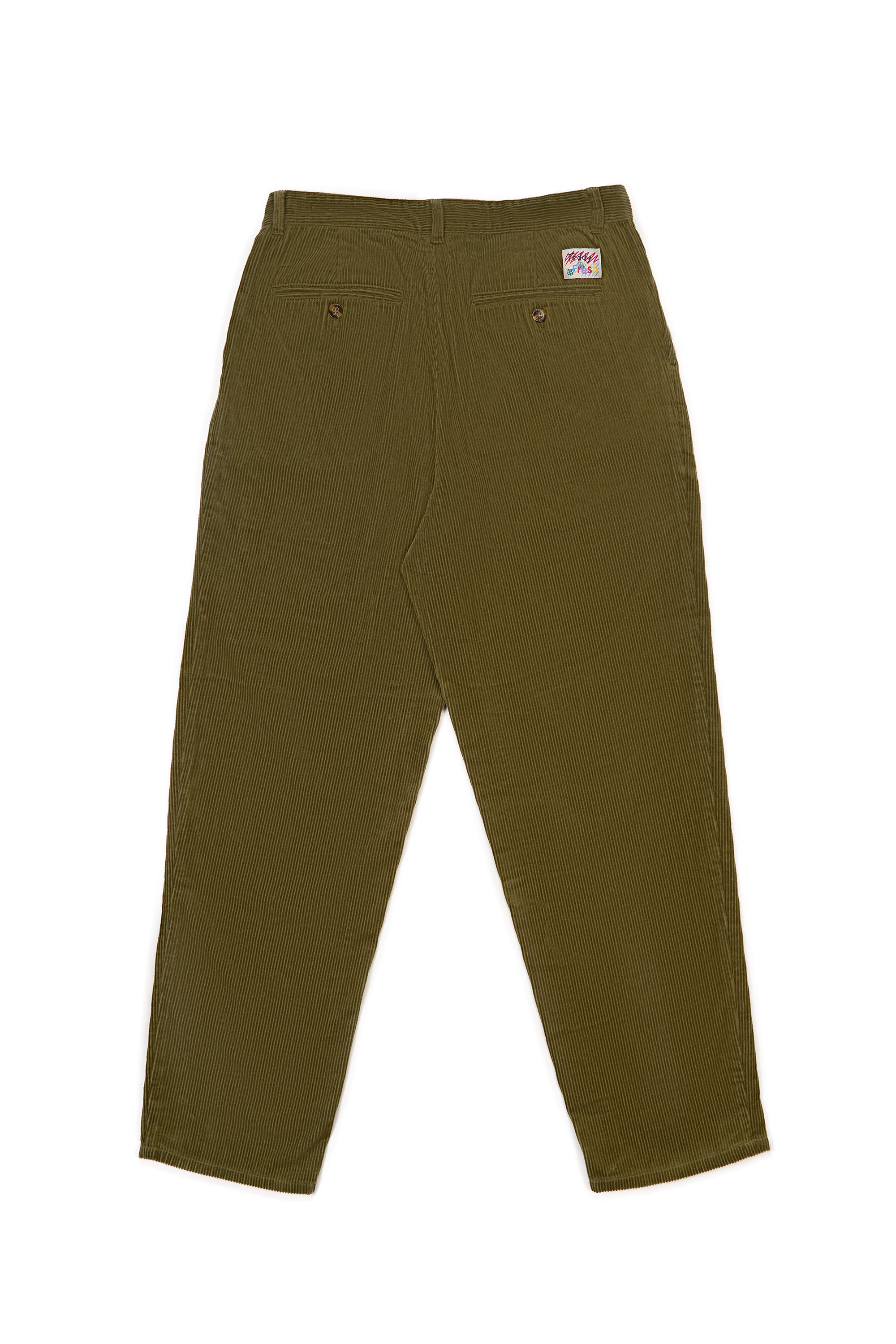 Pleated Corduroy Pant