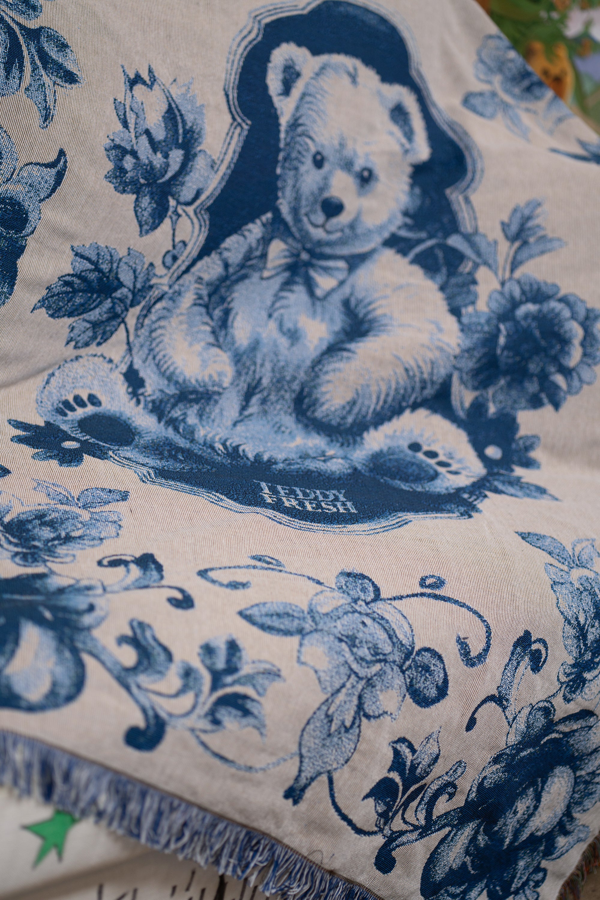 Vintage Bear Throw