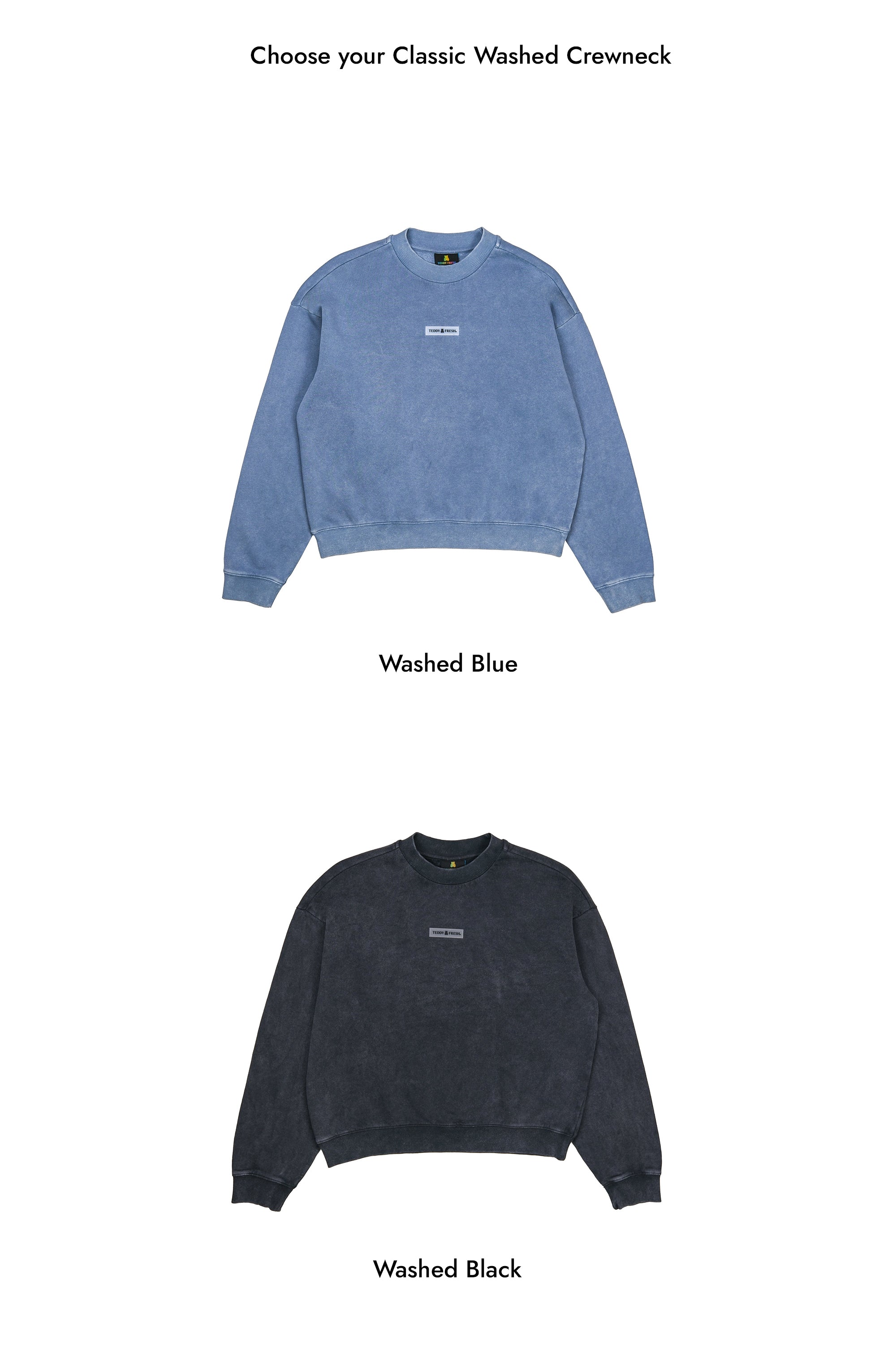 Classic Washed Crewneck Bundle