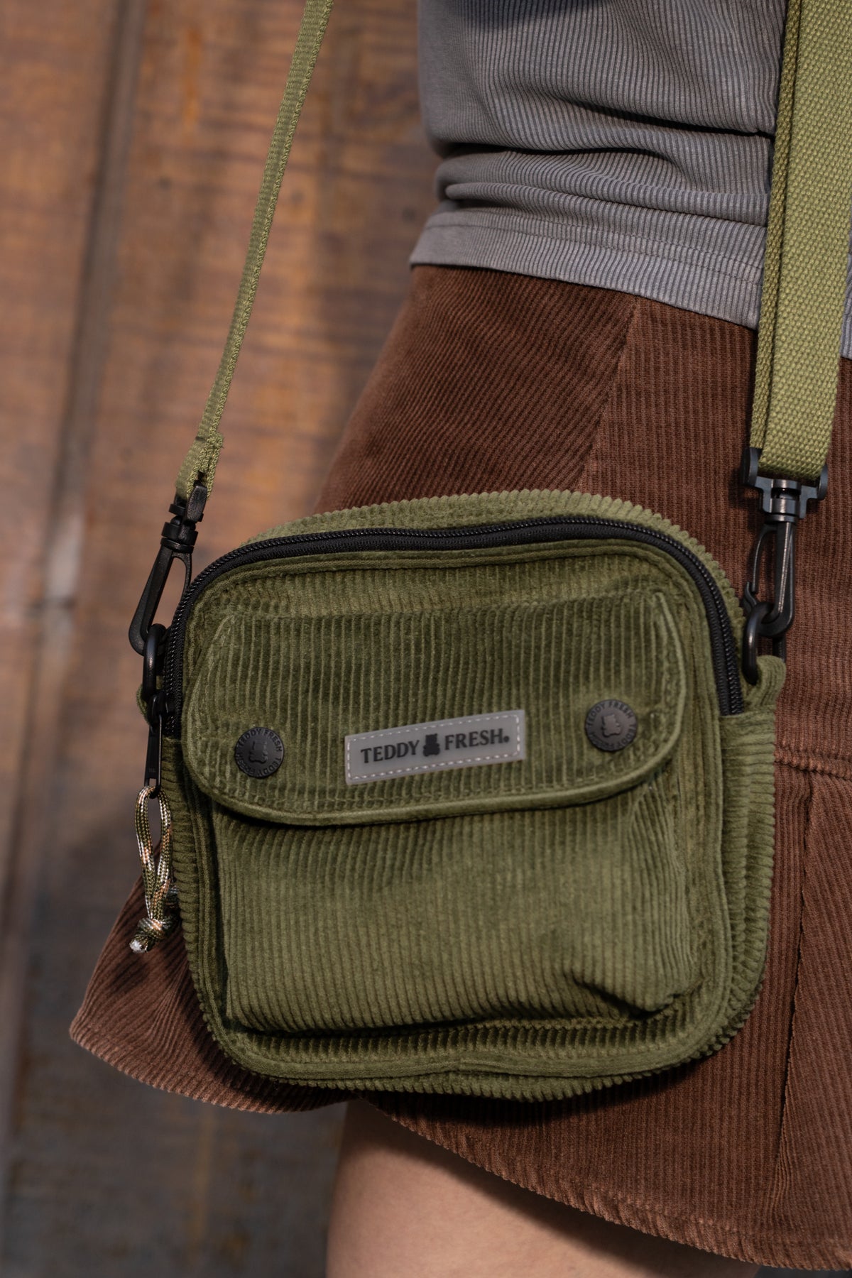 Corduroy Day Bag