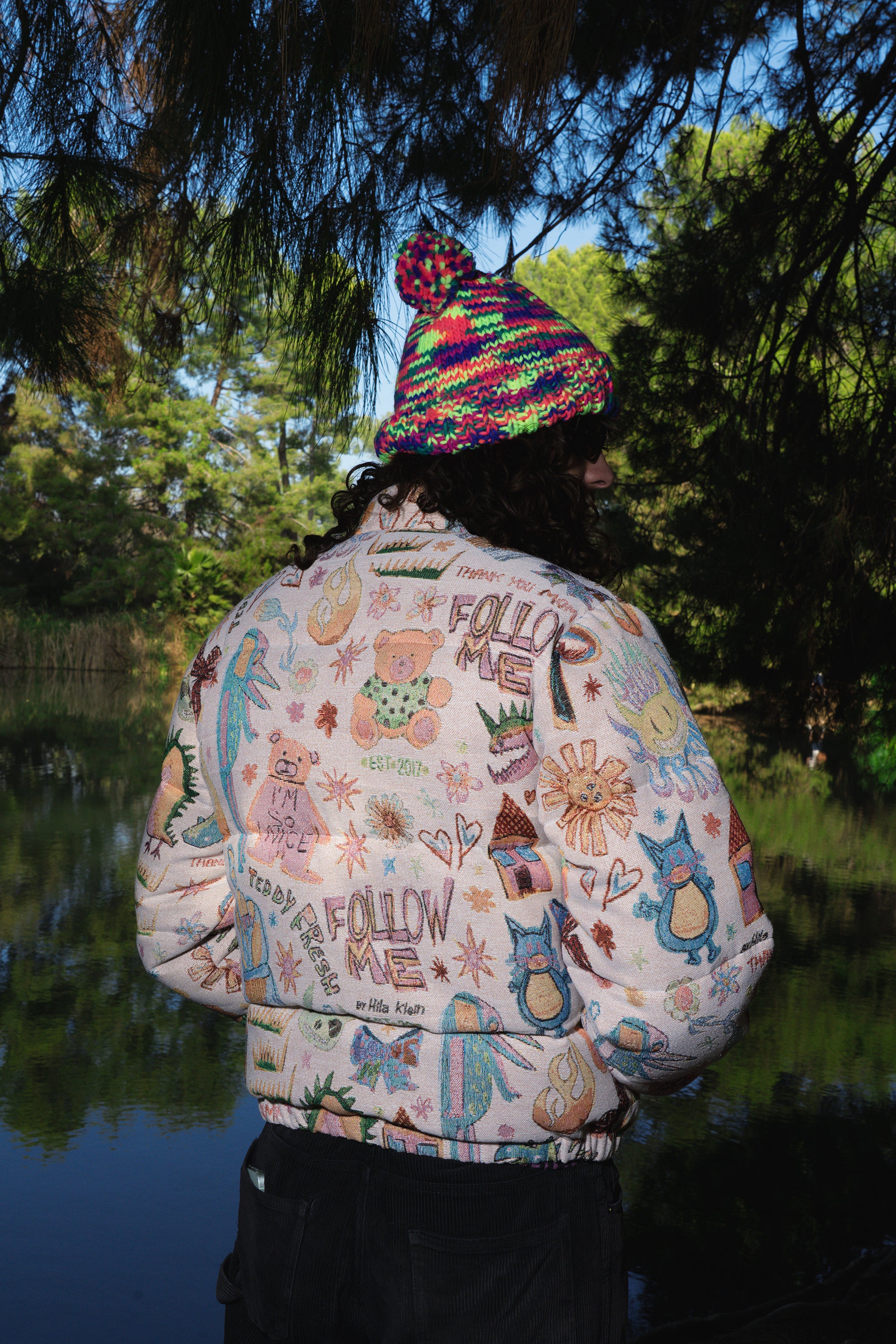 Sketches Tapestry Puffer