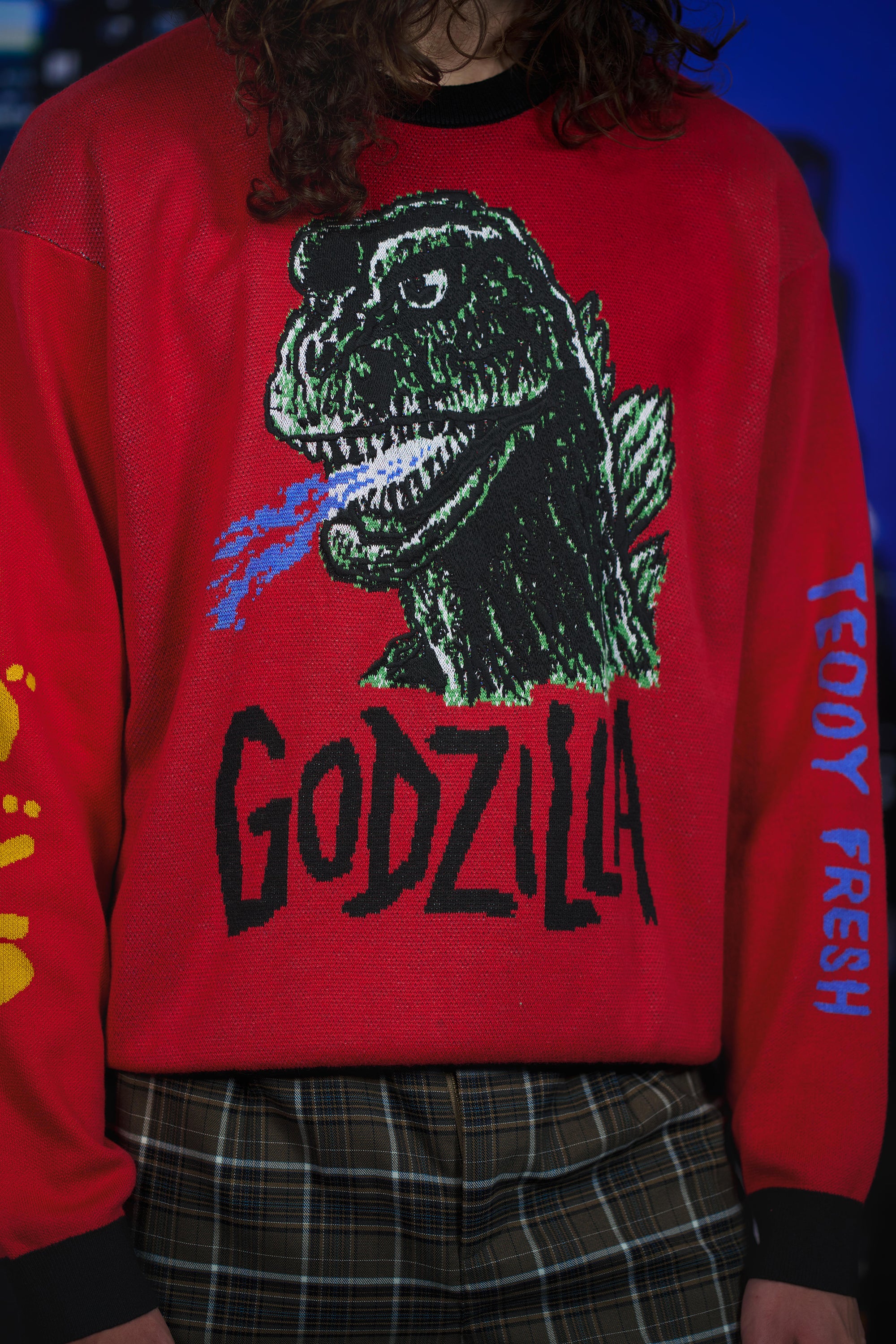 TF x Godzilla Retro Rampage Sweater