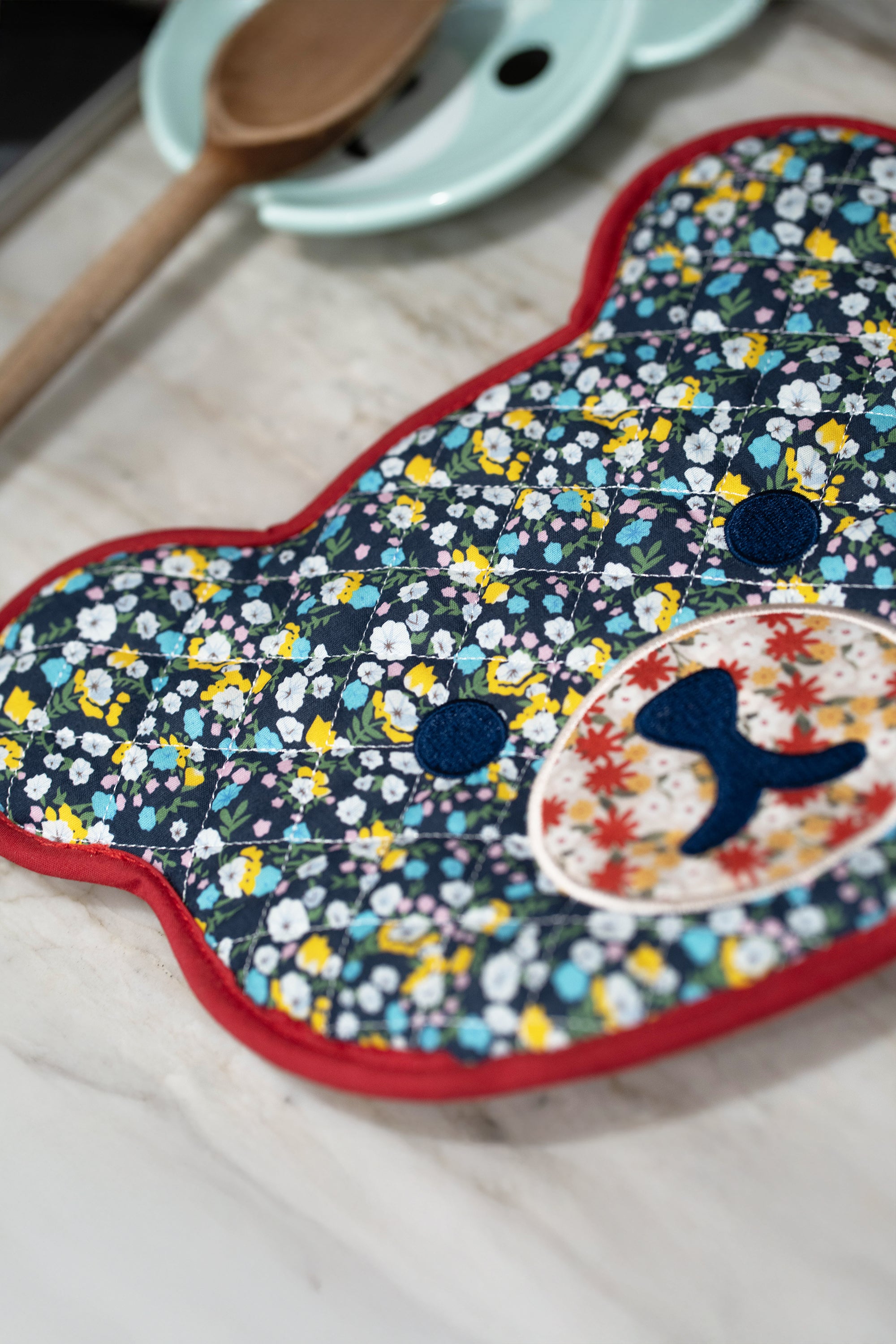 Pattern Mix Bear Oven Mitt