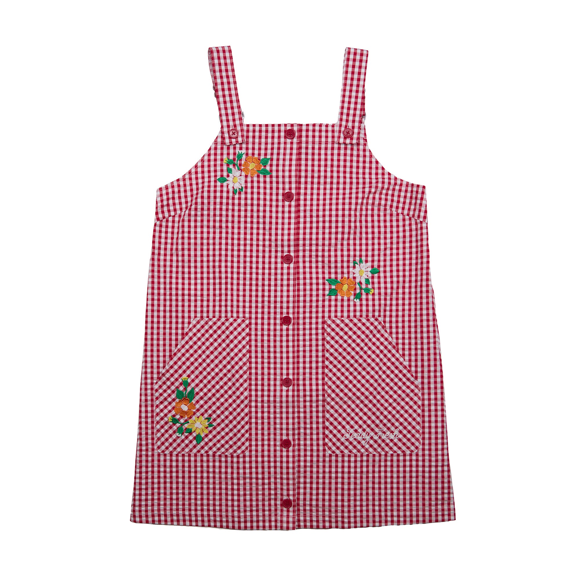 strapless open back dress MAGOT OVERALL DRESS