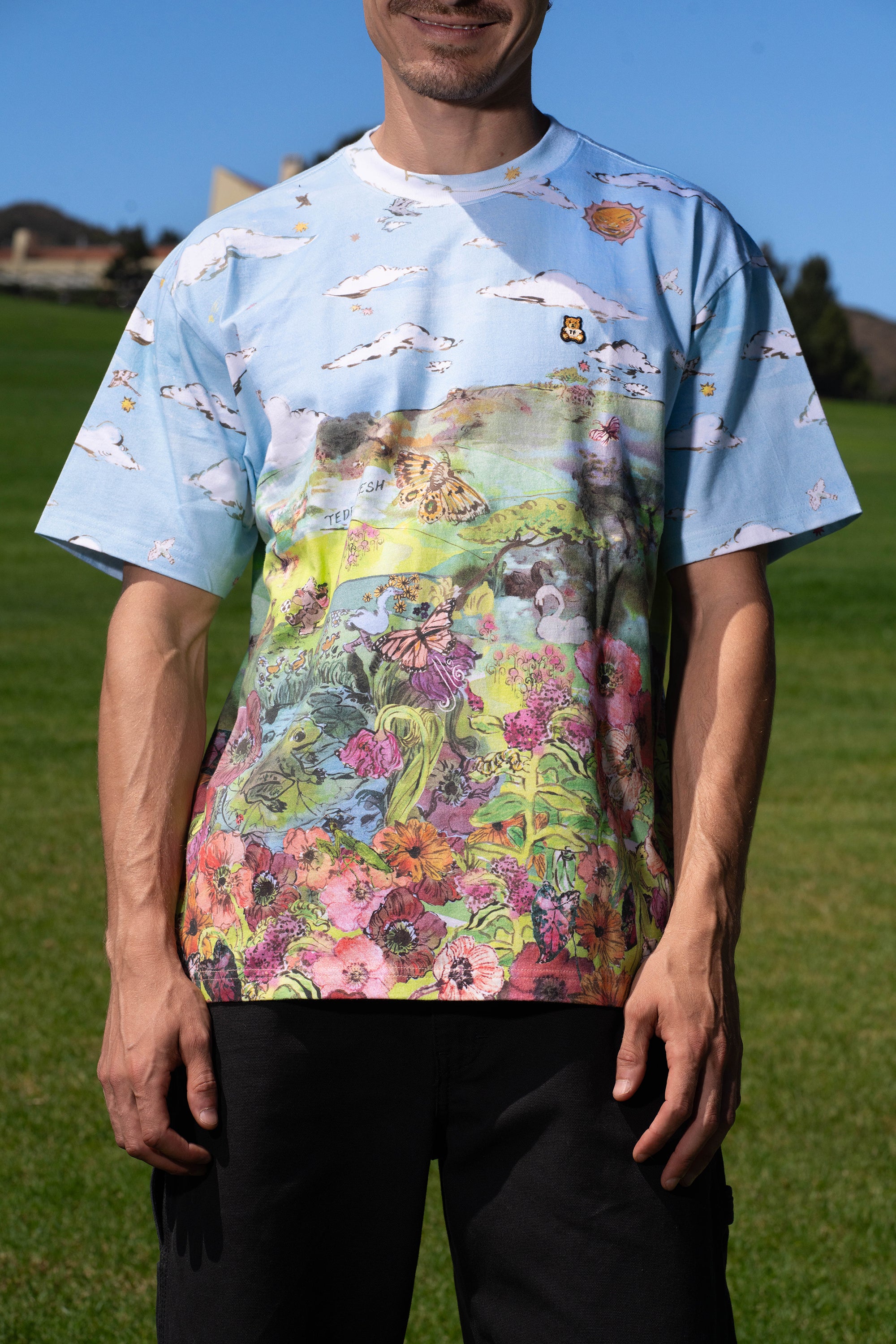 Pastoral Bloom Printed Tee