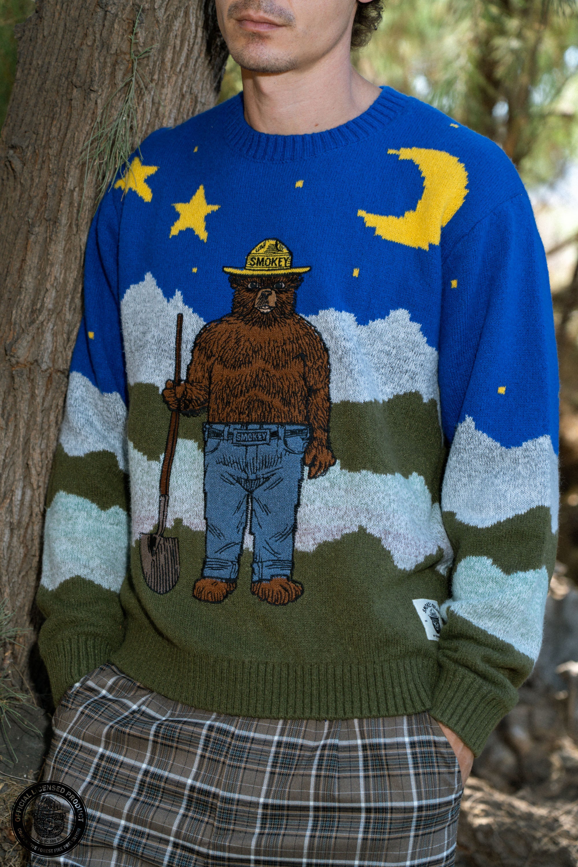 TF x Smokey Bear Sweater