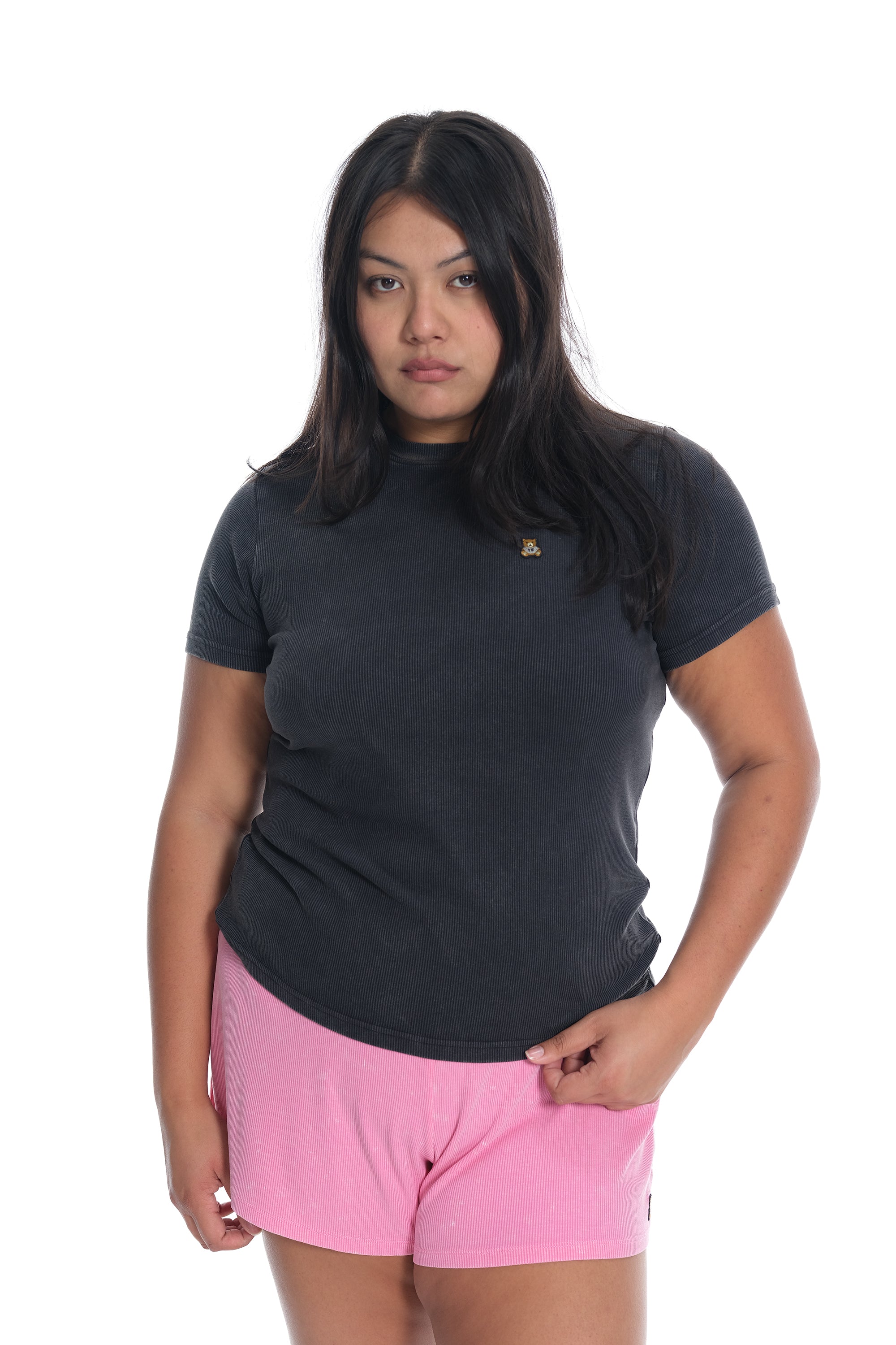 Women's Classic Washed Rib Easy Tee