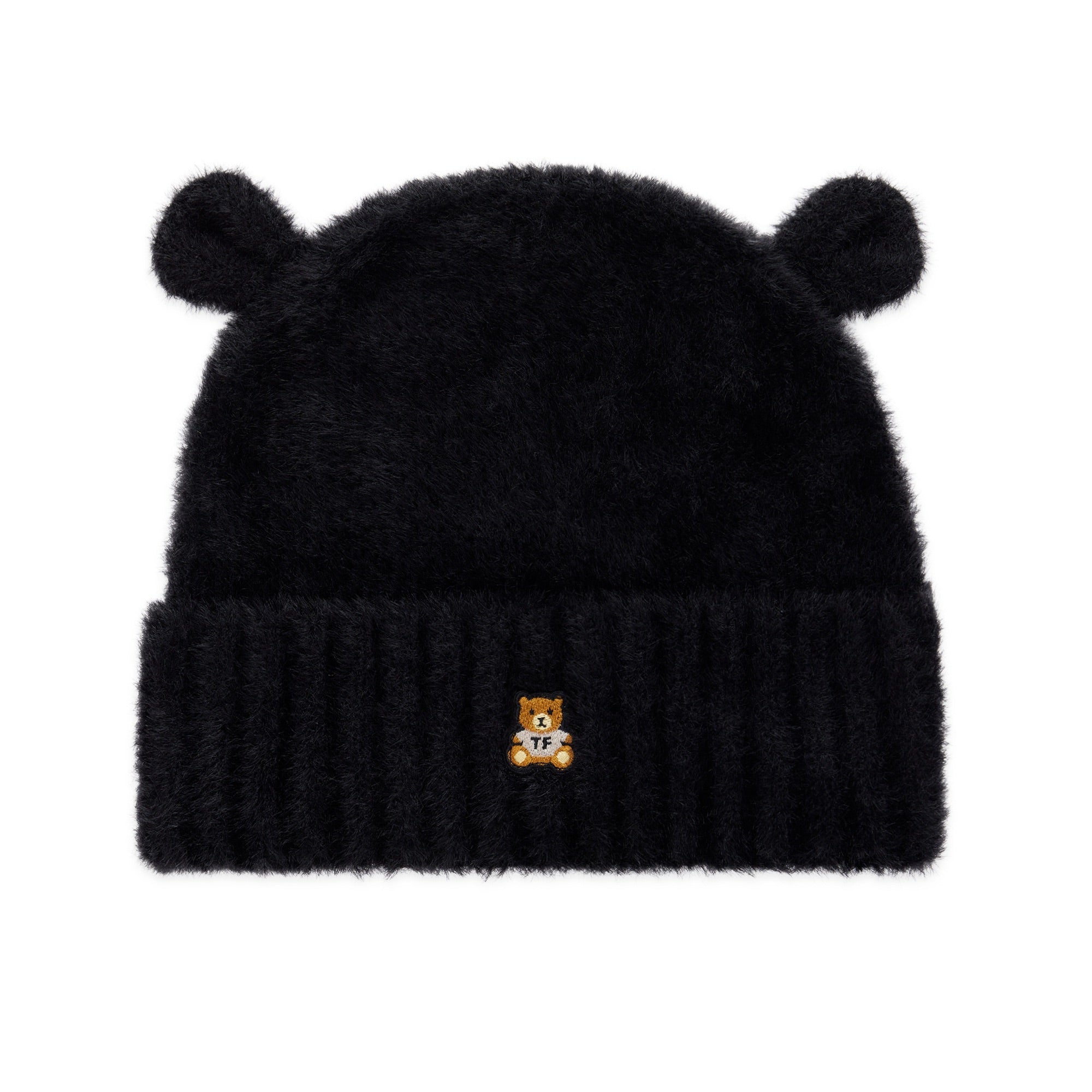 Classic Fuzzy Bear Ear Beanie