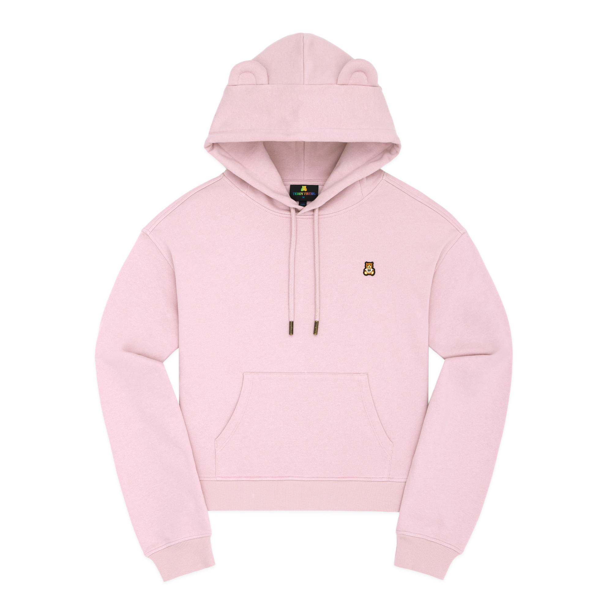 Pink teddy bear hoodie sale