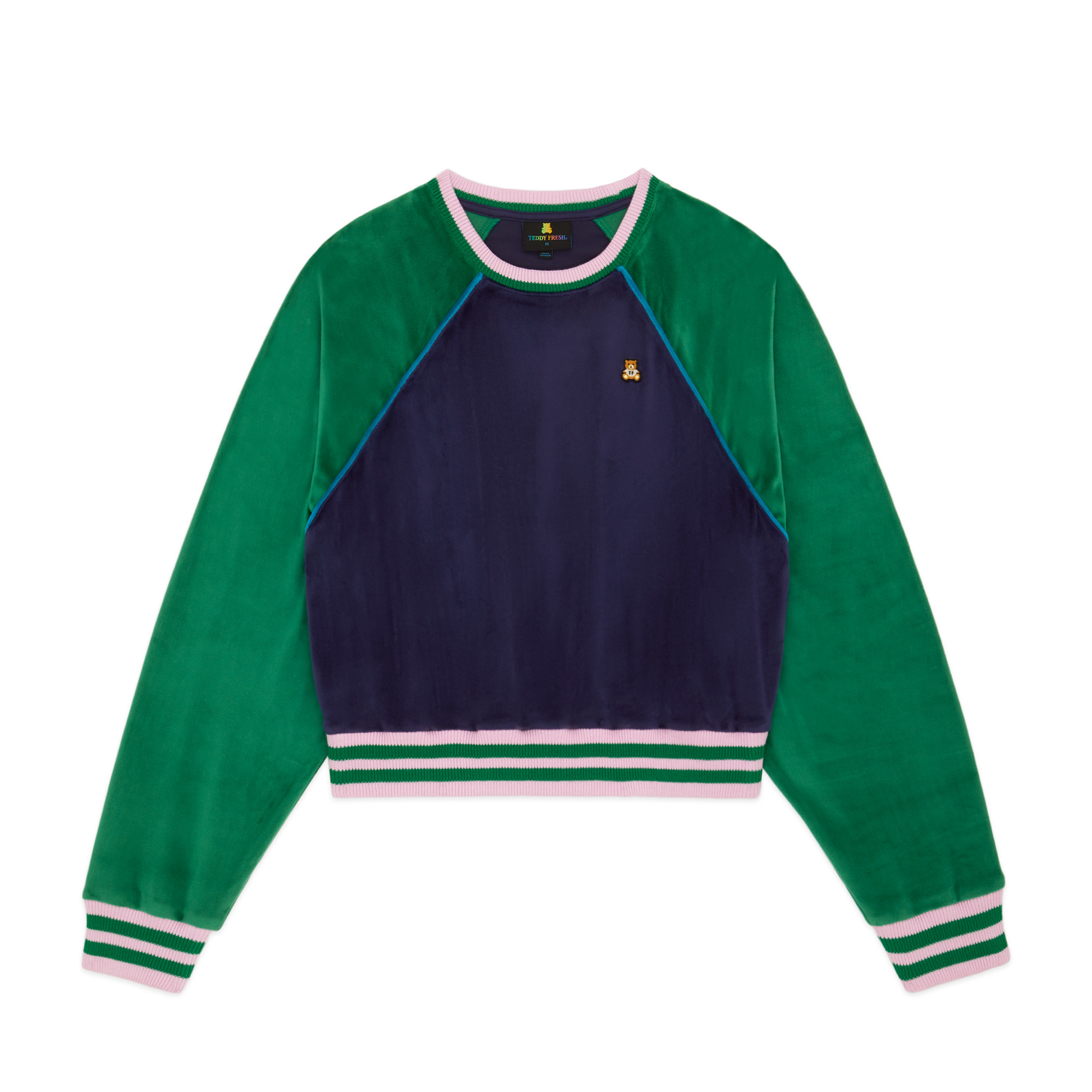 Nike heritage velvet crew sweatshirt 2025