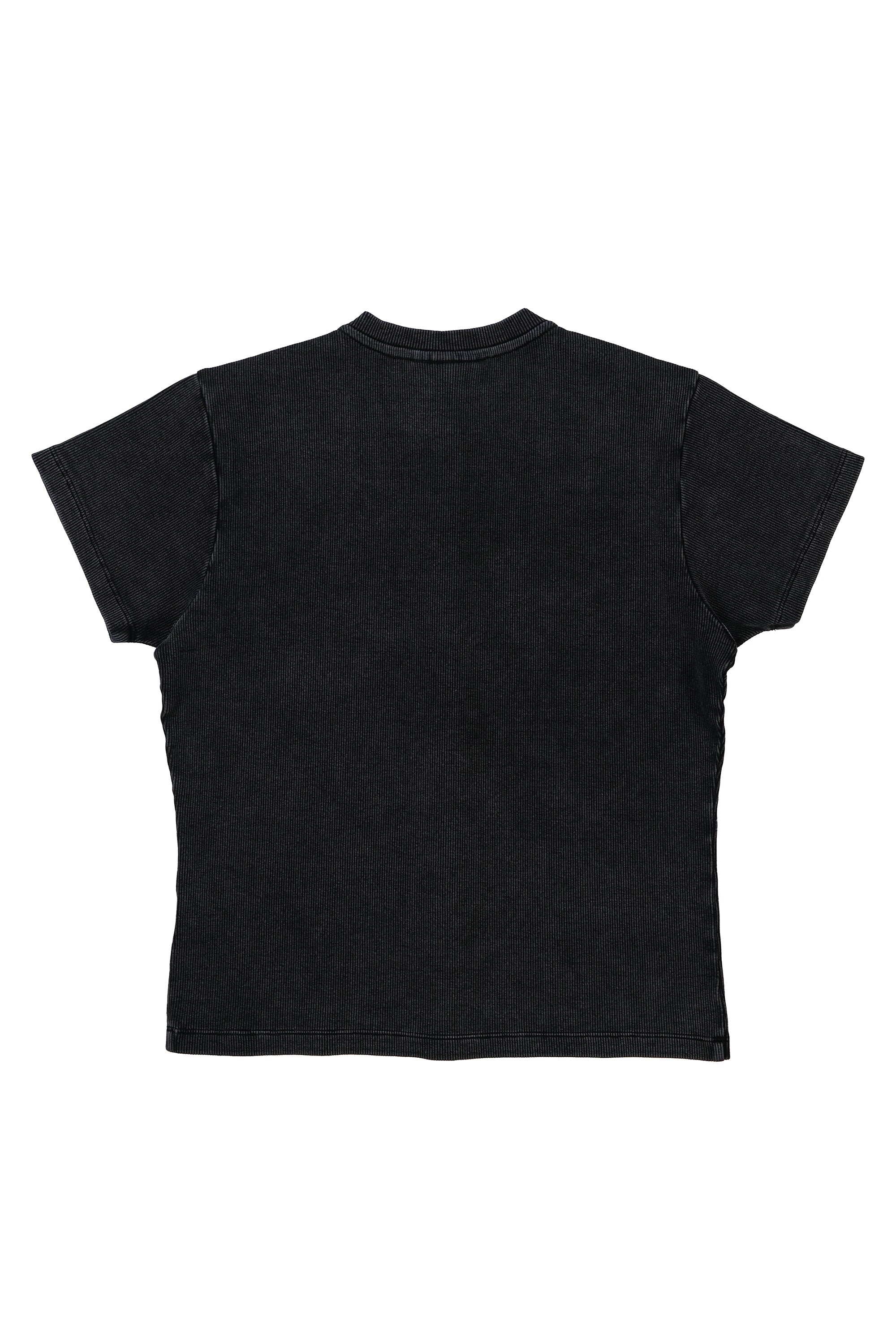 Acid Wash Rib Snaps Top