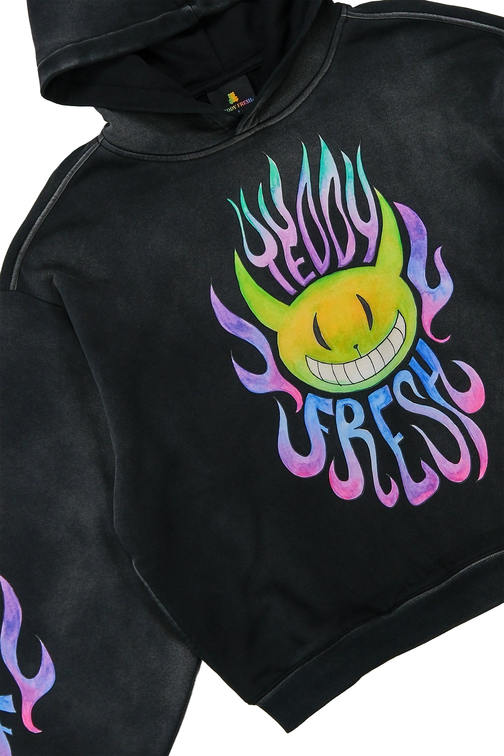 Flamin' Hot Alien Snow Washed Hoodie