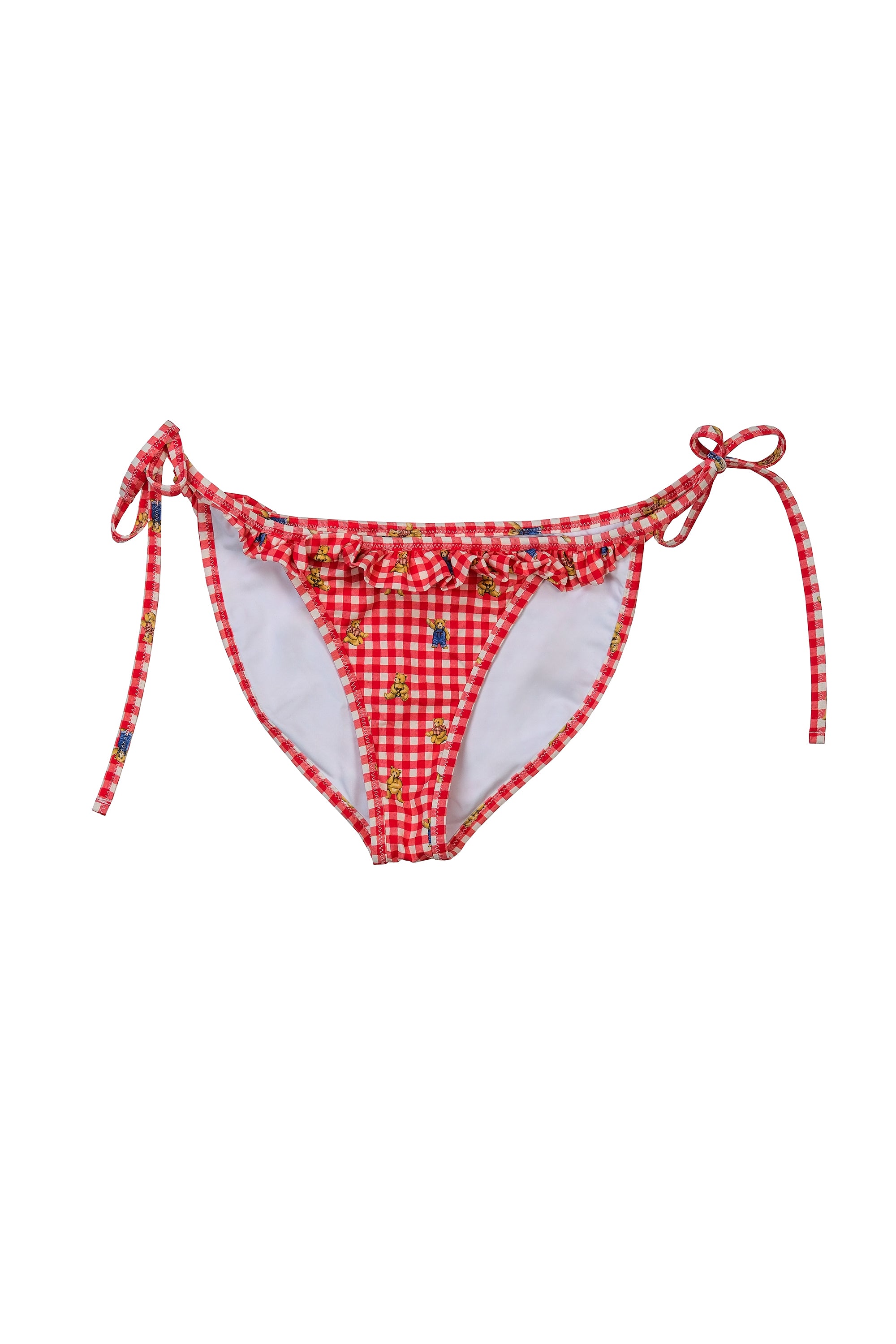 Vintage Plaid Bikini Bottom