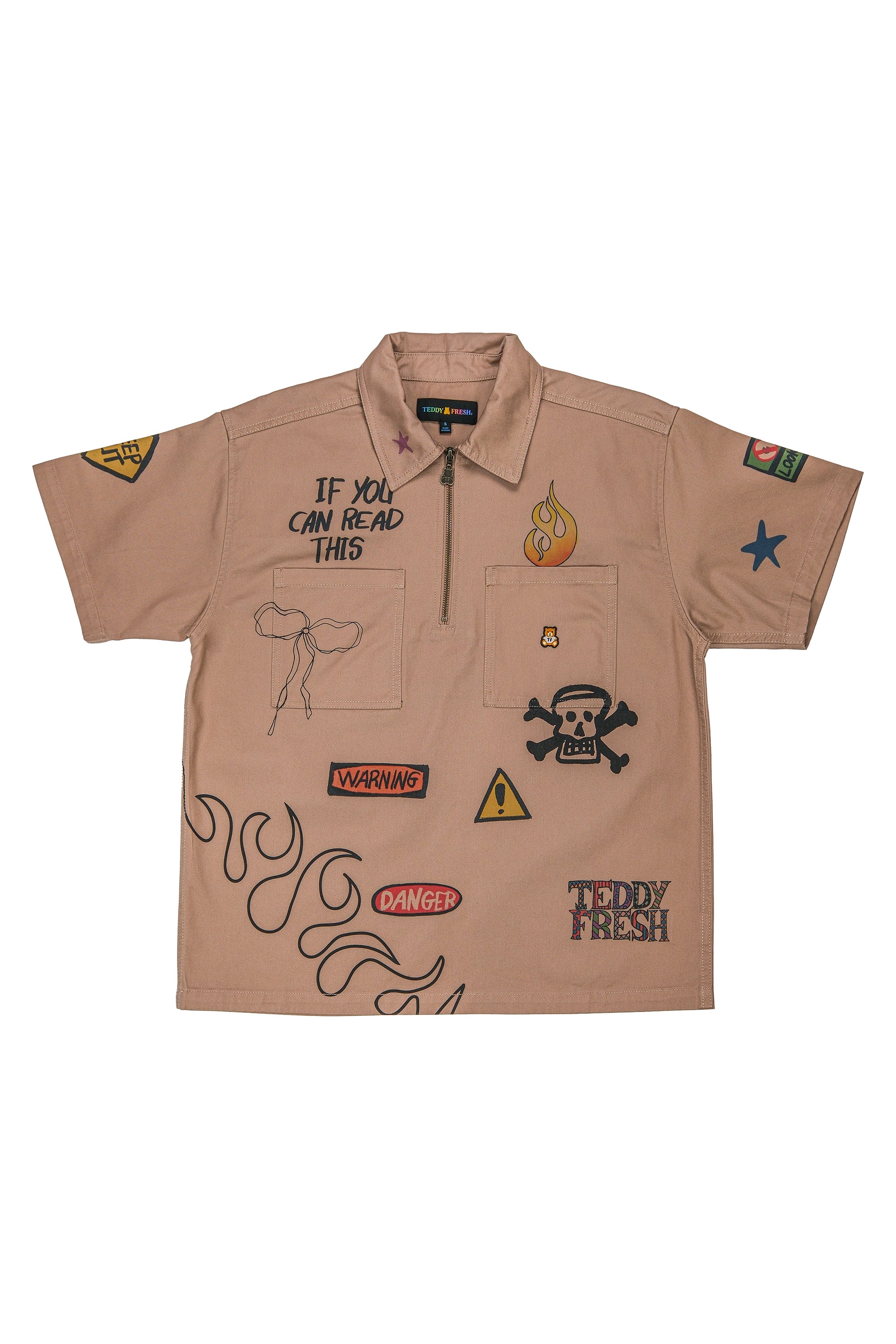 Keep Away Zip Shirt