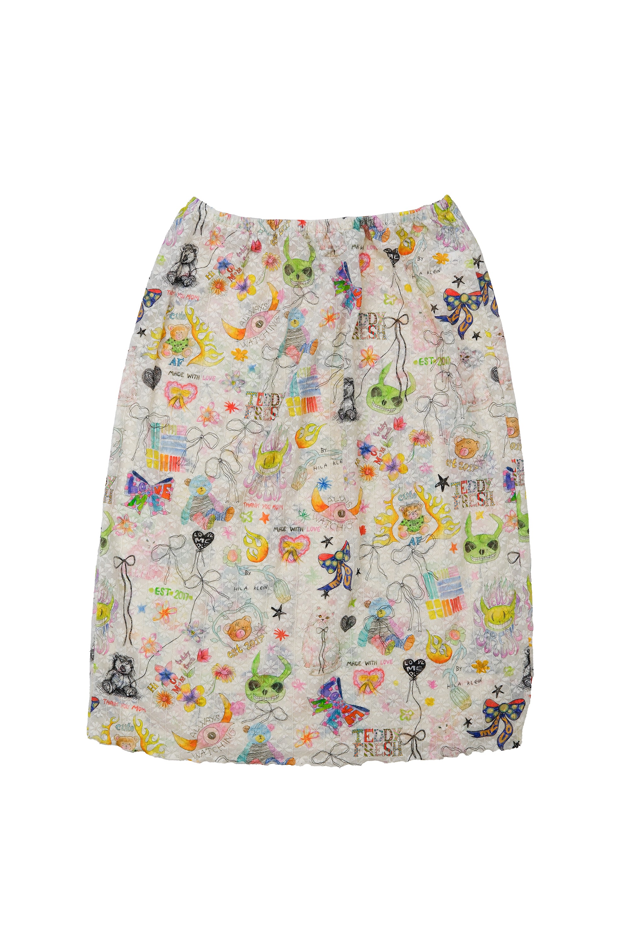 Hila's Sketchbook Lace Skirt