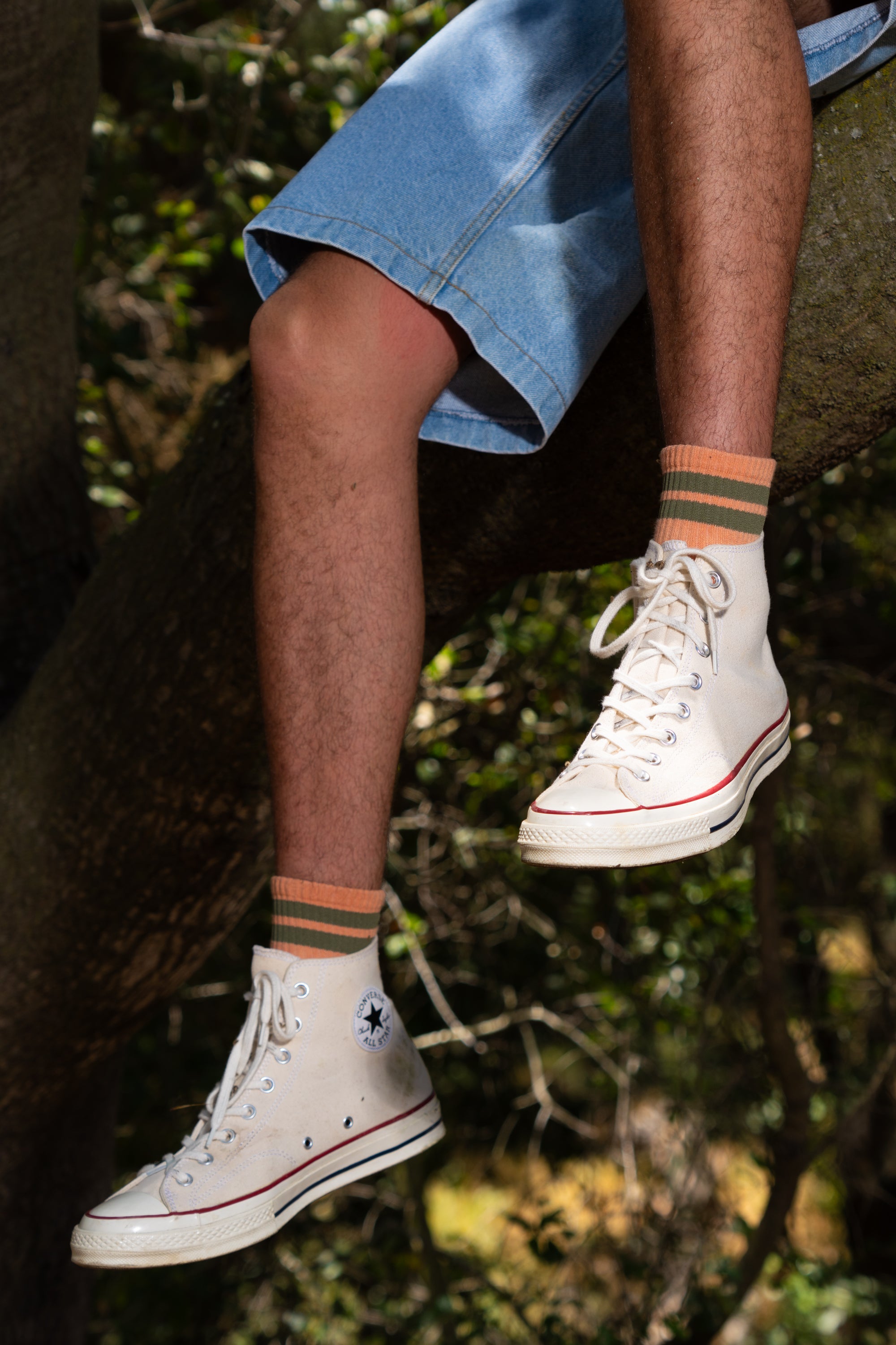 Striped Quarter Sock 3-Pack