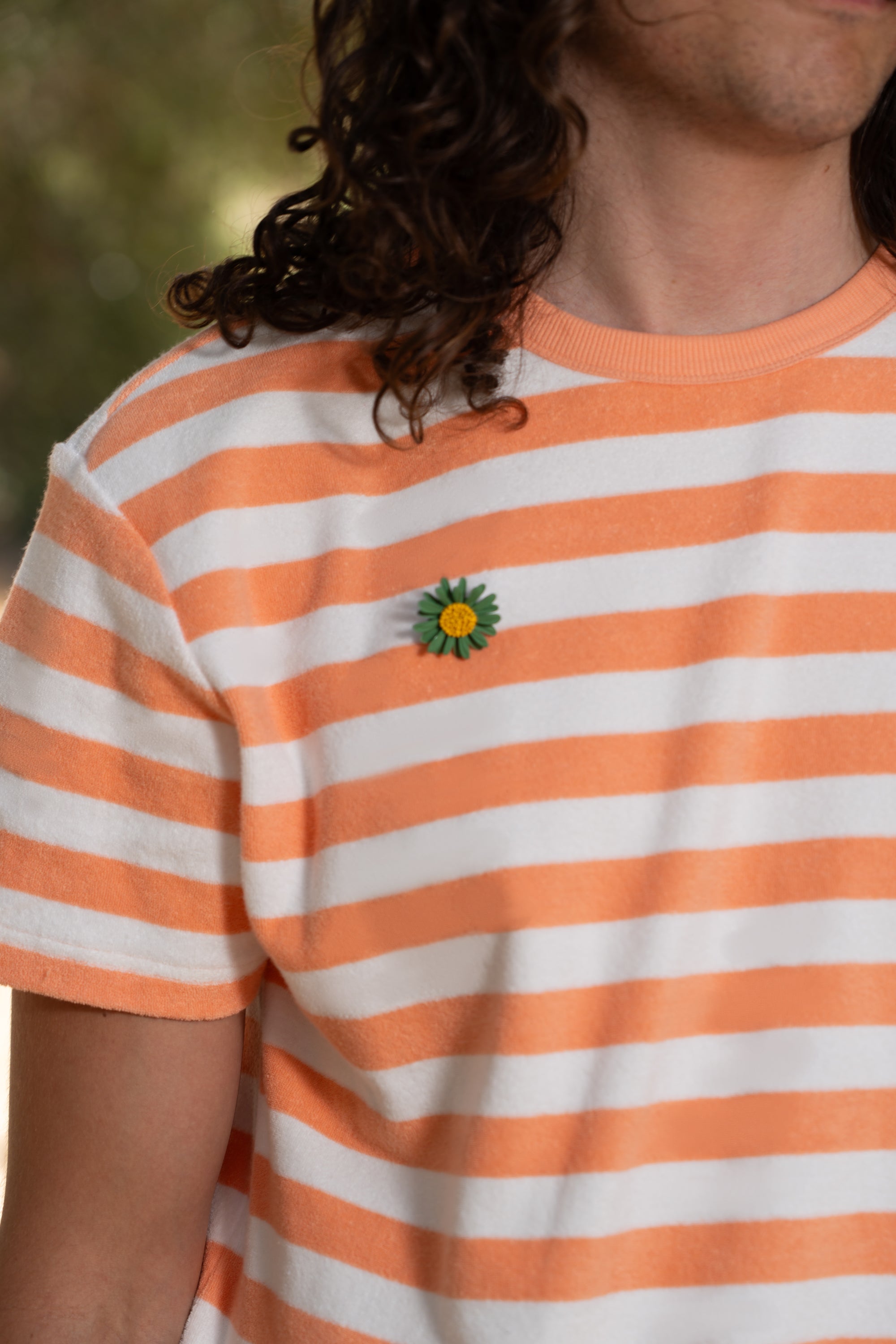 Terry Striped Tee