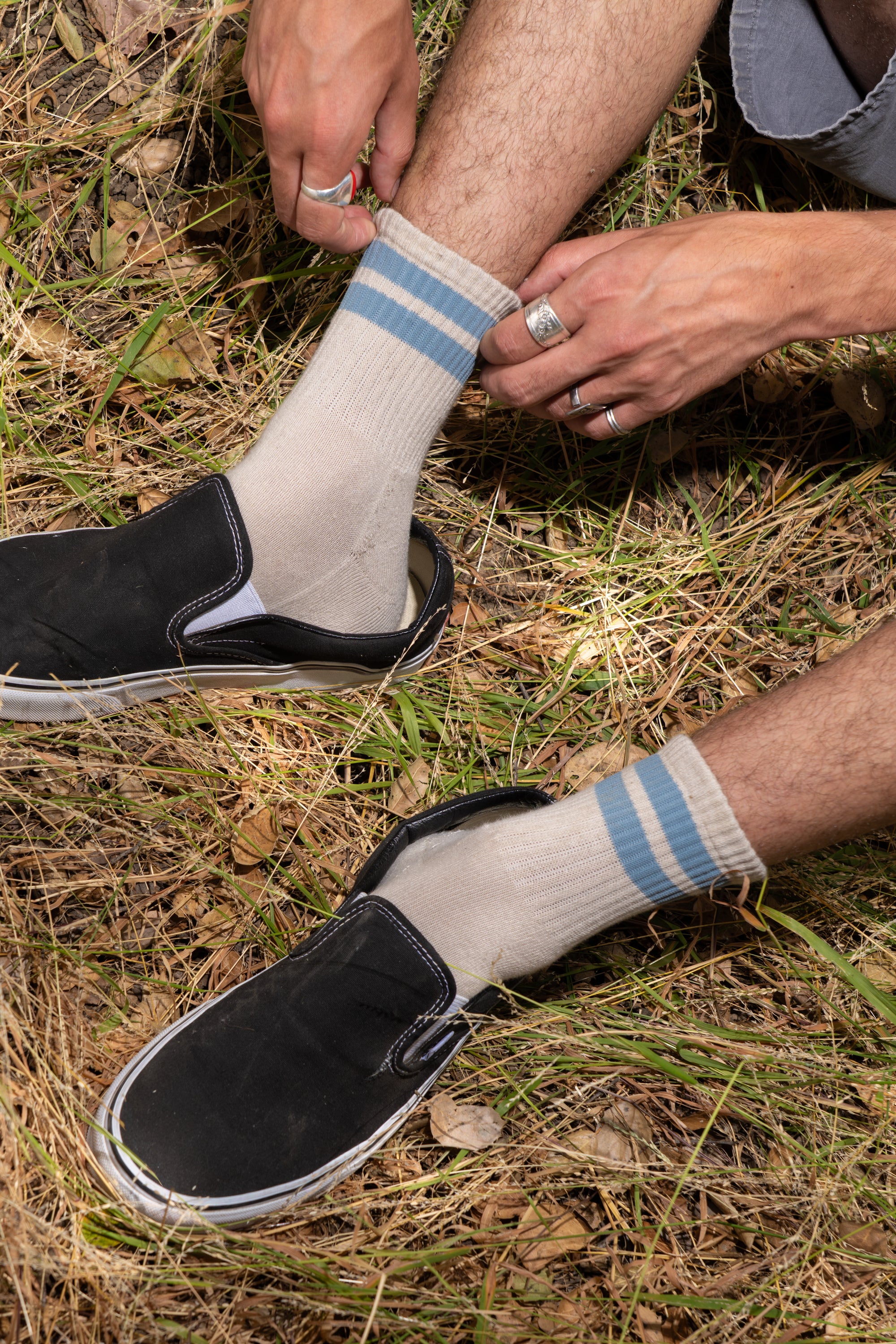 Striped Quarter Sock 3-Pack