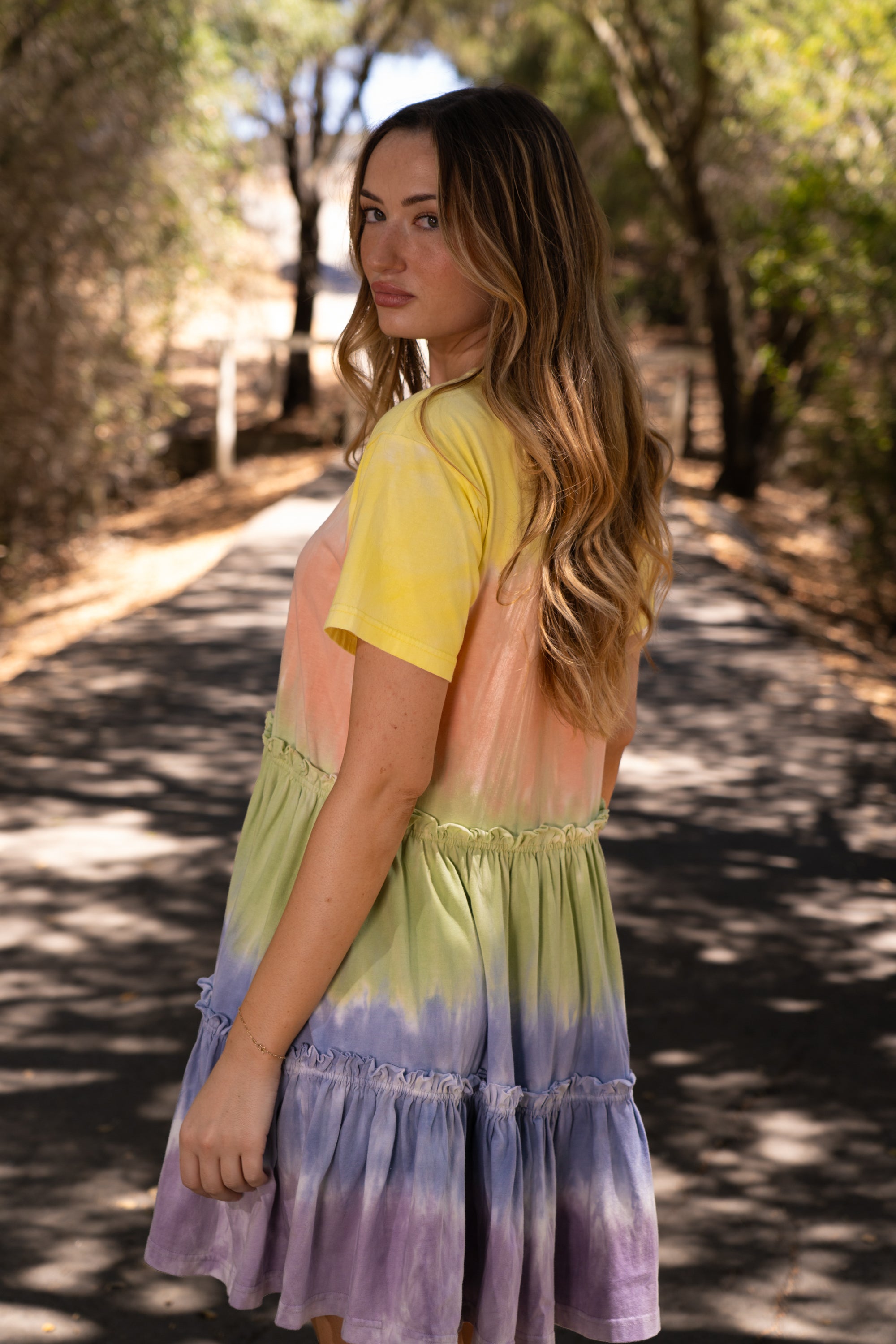 Tie Dye Summer Dress