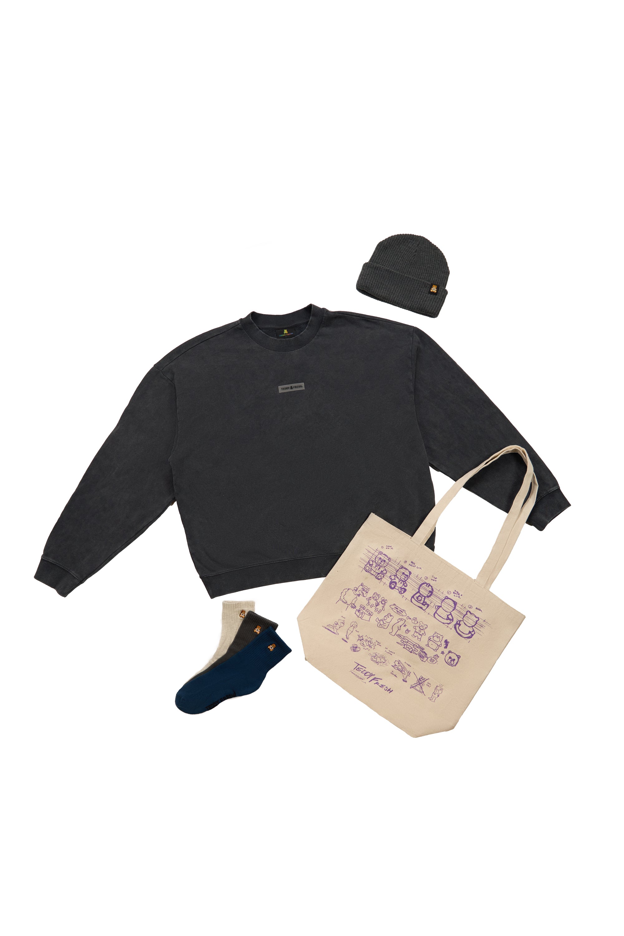 Classic Washed Crewneck Bundle