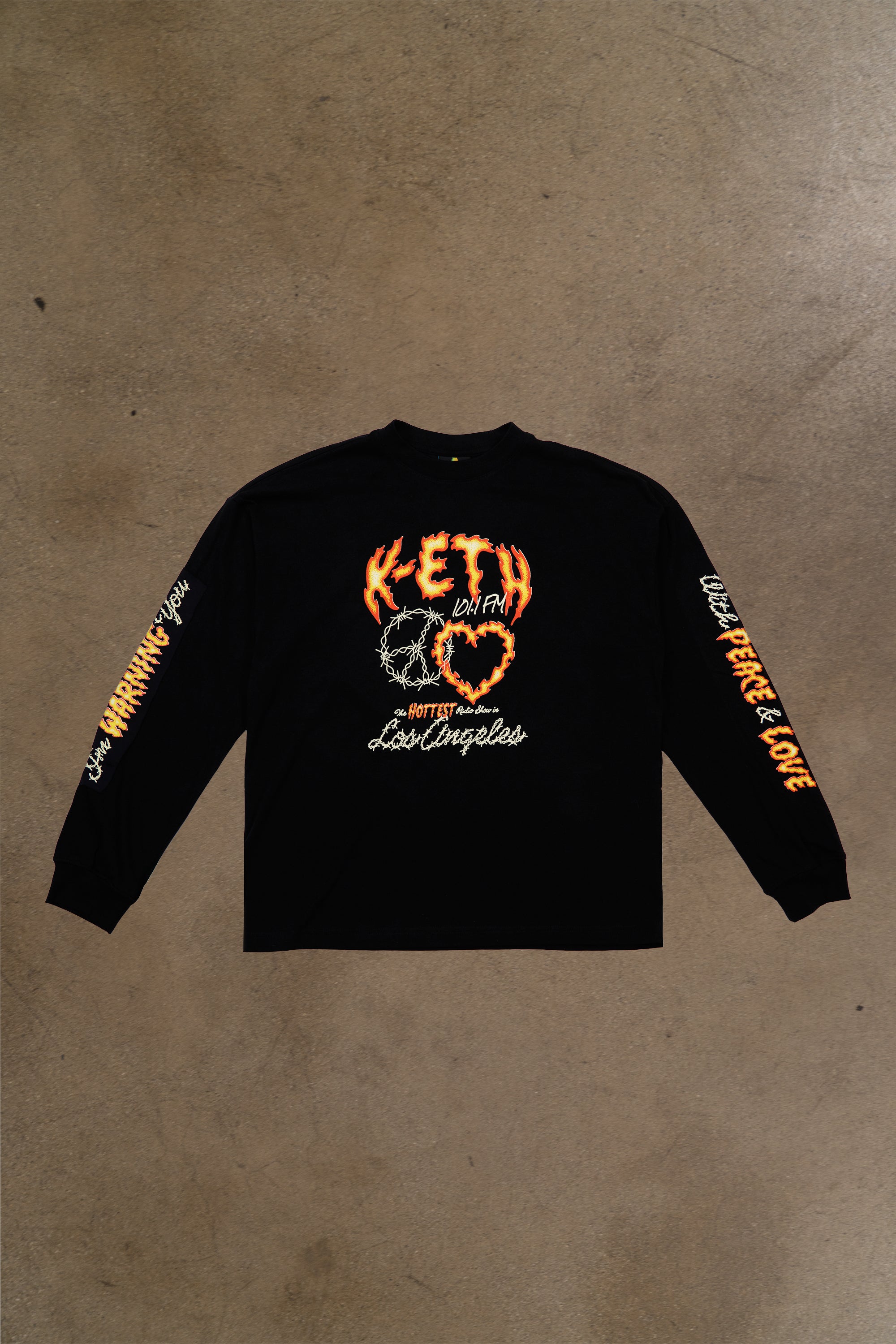 K-ETH Drop Shoulder Long Sleeve Tee