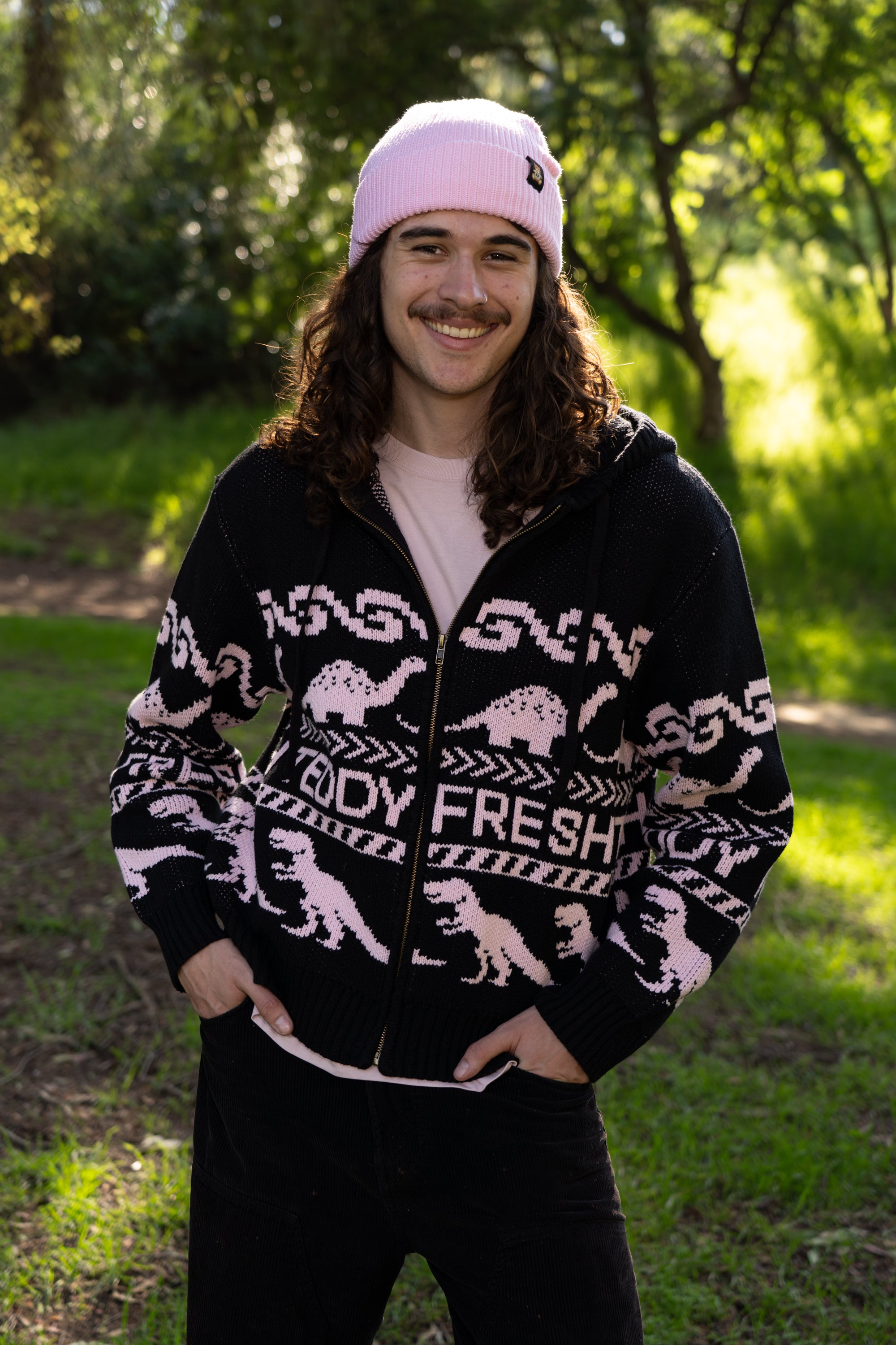 Paleontology Knit Hoodie