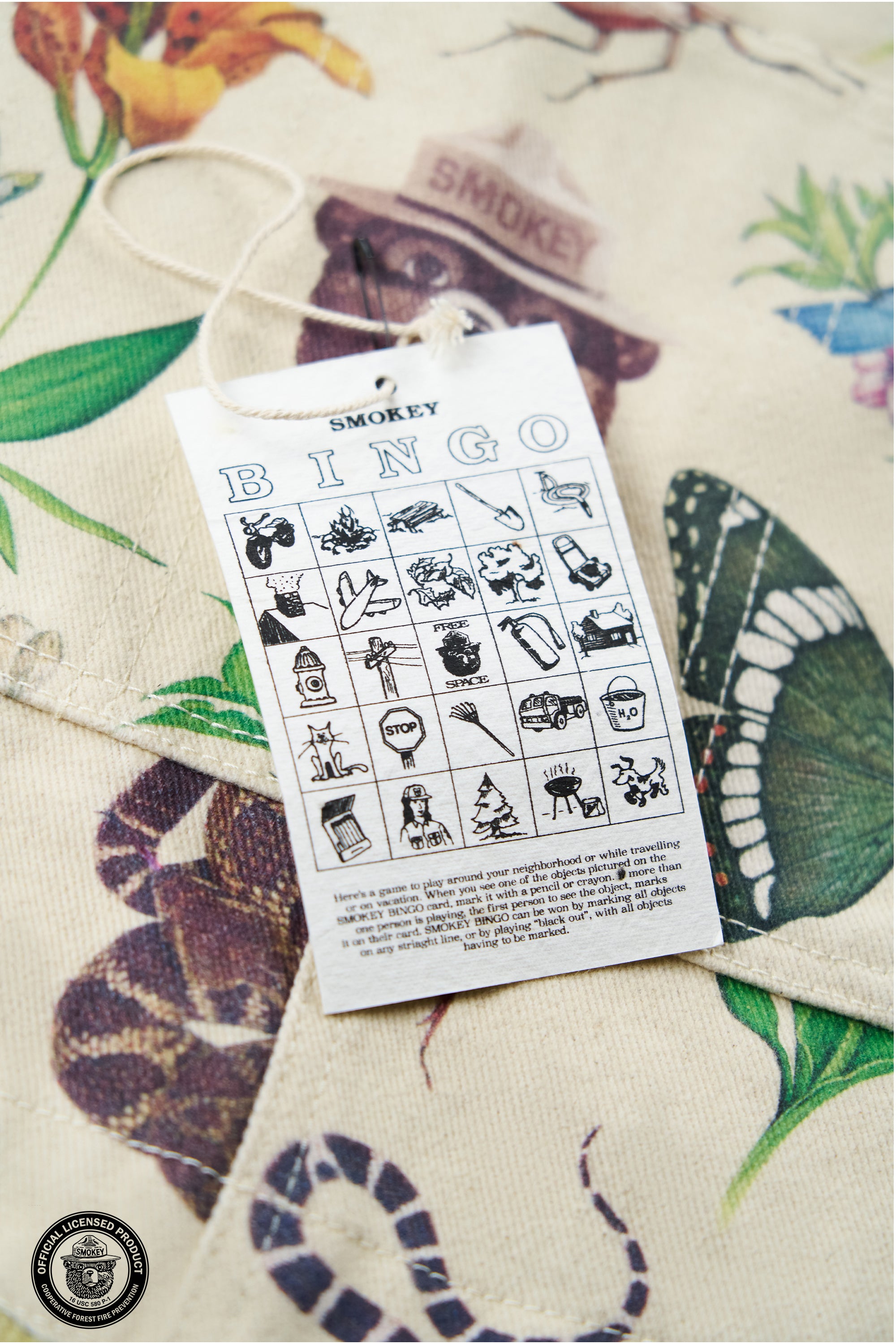 TF x Smokey Bear Critters Overalls