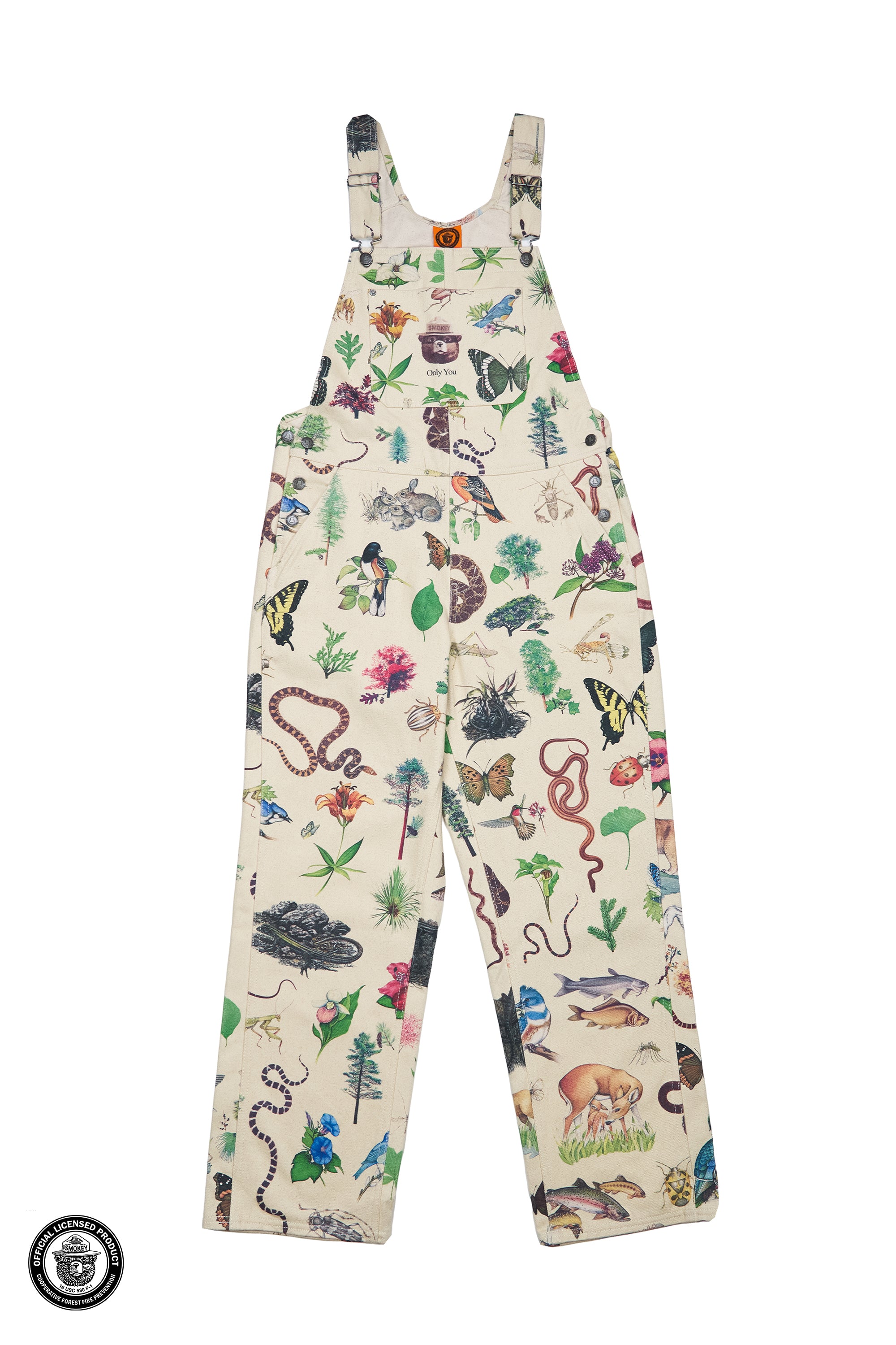 TF x Smokey Bear Critters Overalls