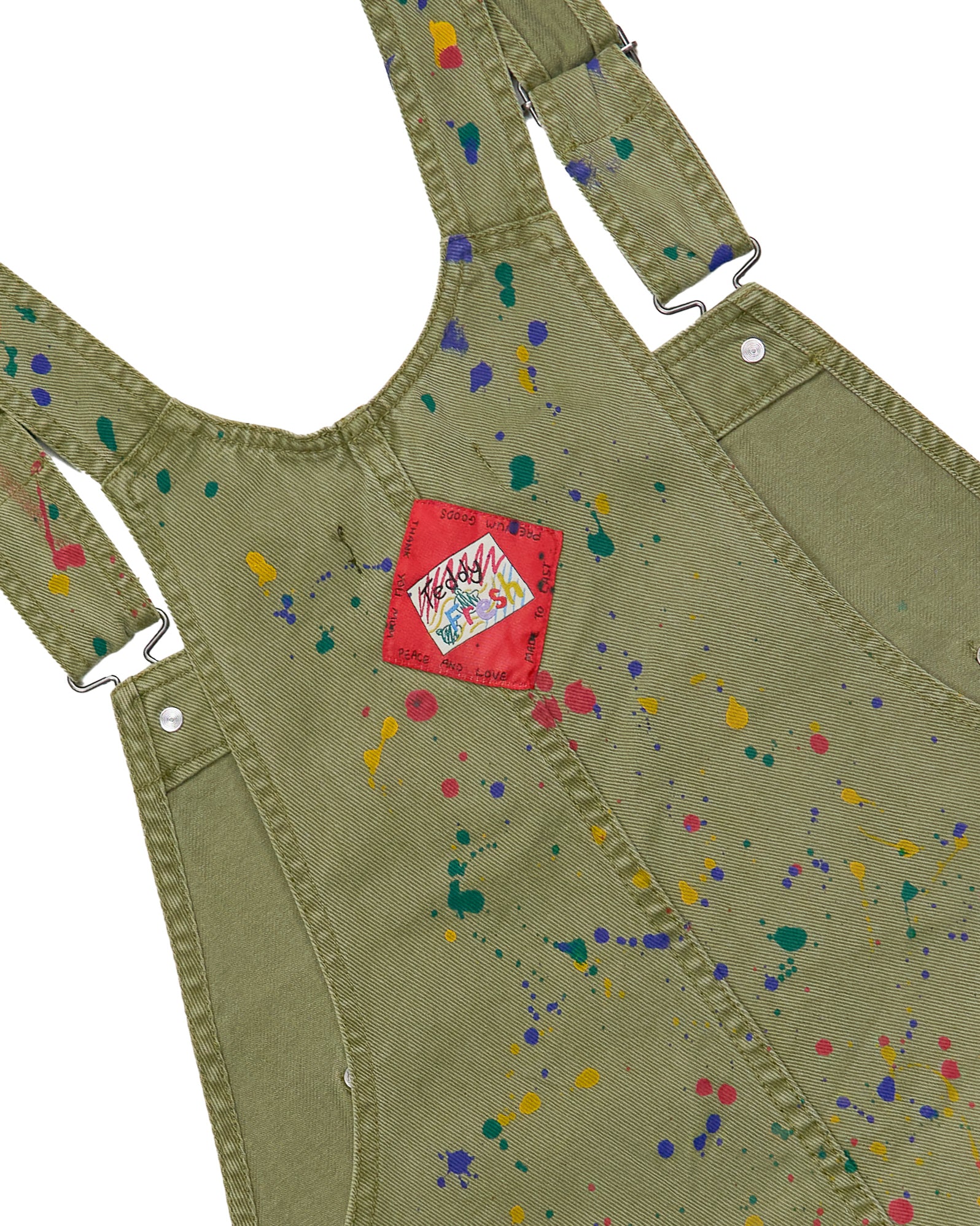 Paint Splatter Studio Overalls