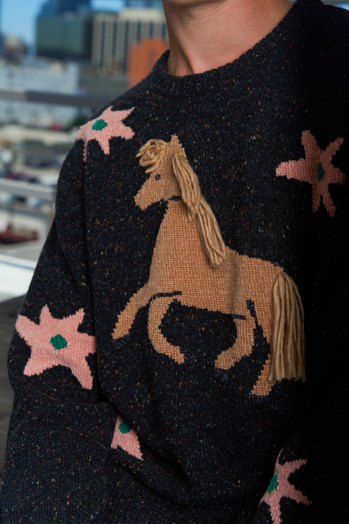 Tassle Pony Sweater