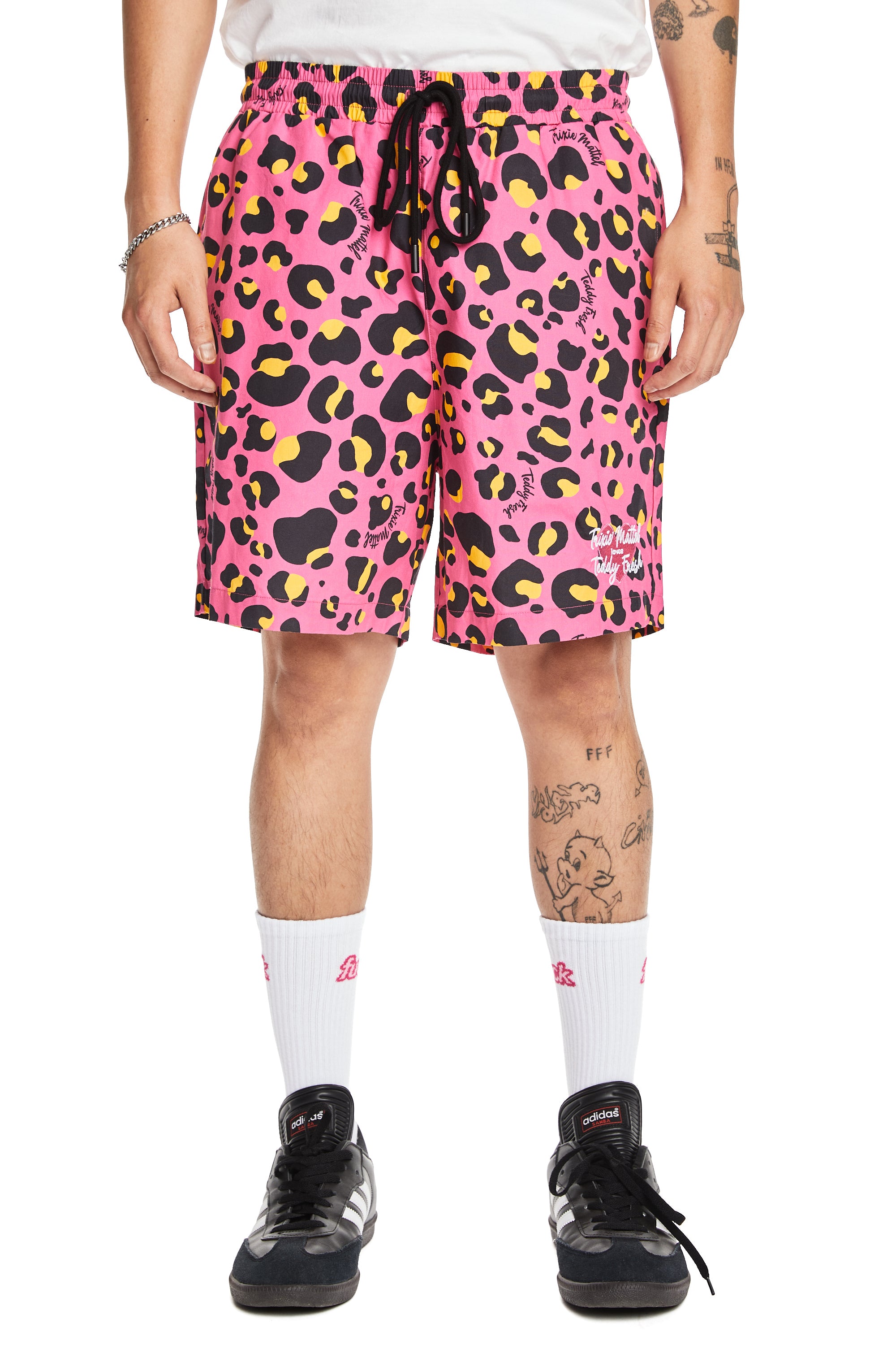 TF x Trixie Leopard Shorts