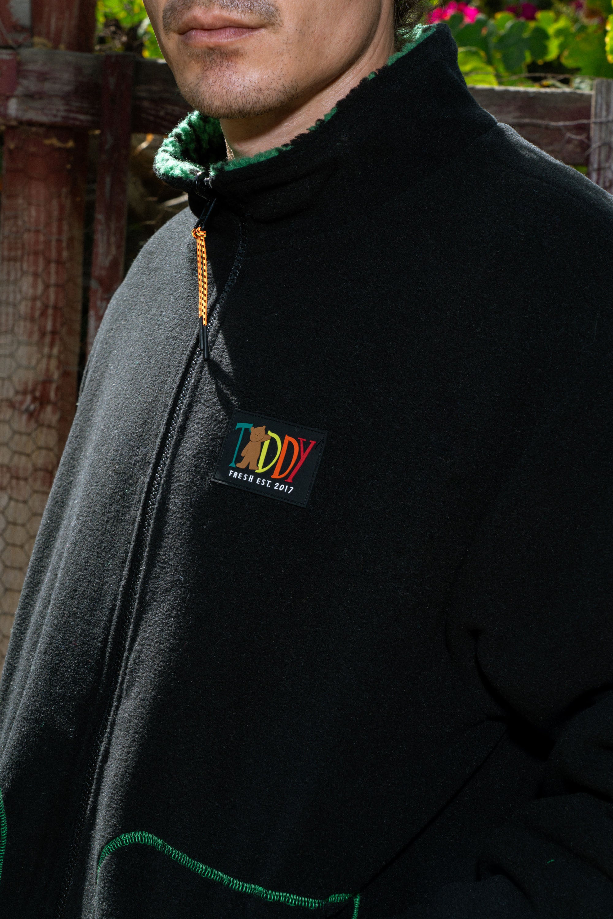 Cabin In The Woods Reversible Sherpa Jacket