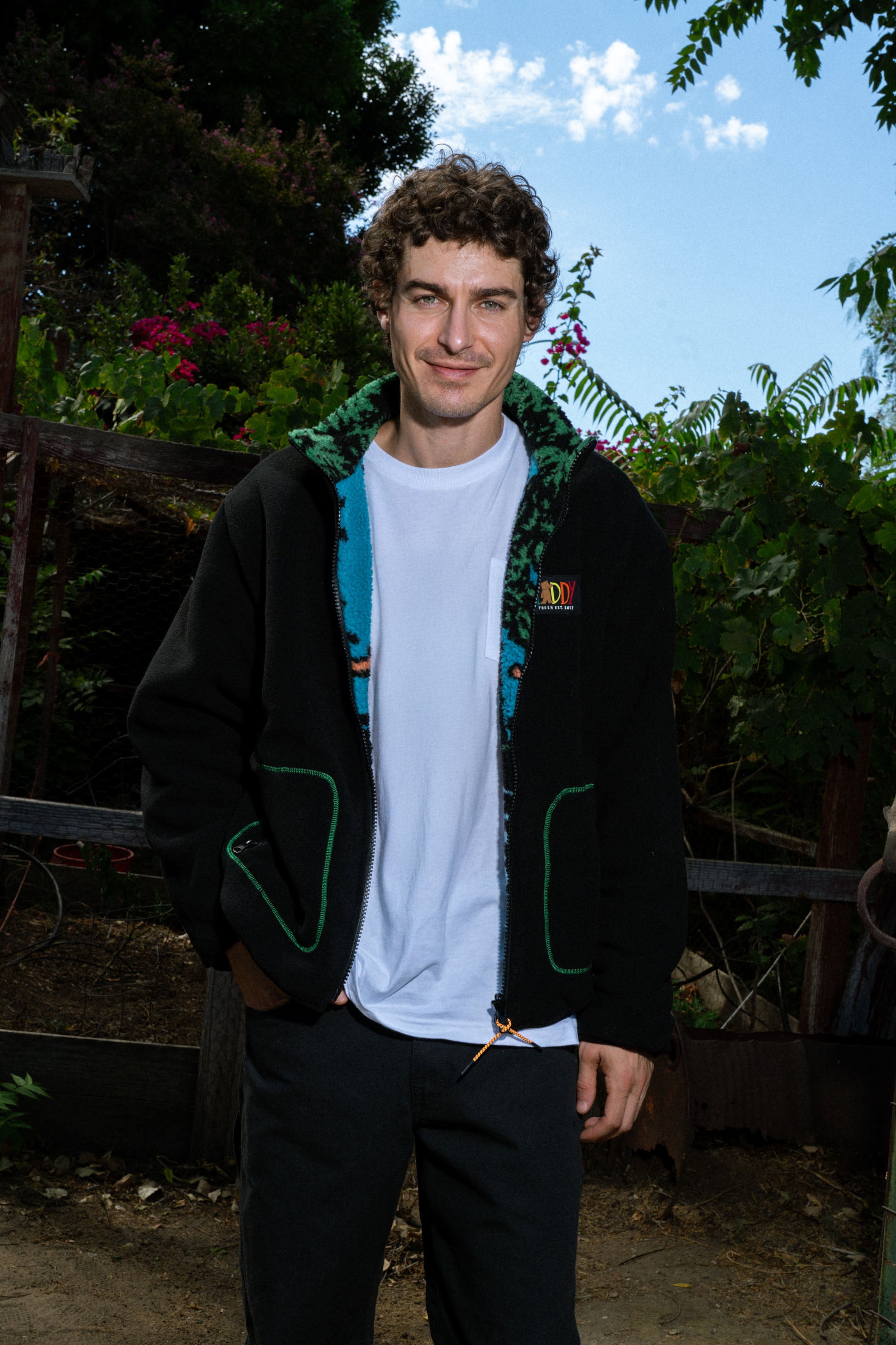 Cabin In The Woods Reversible Sherpa Jacket