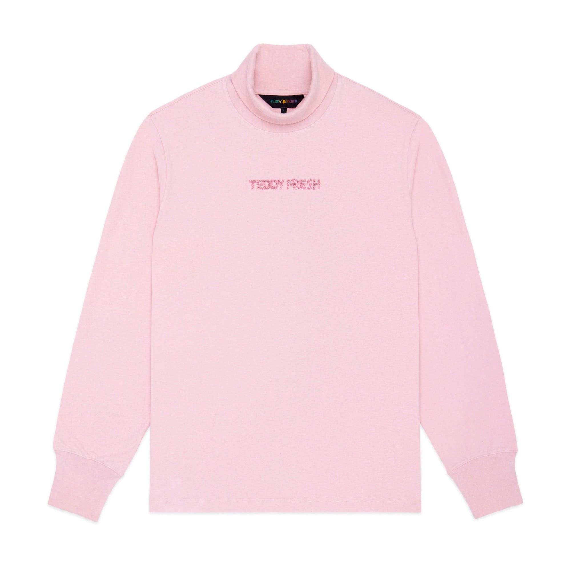 Bullion Embroidery Turtleneck - Teddy Fresh