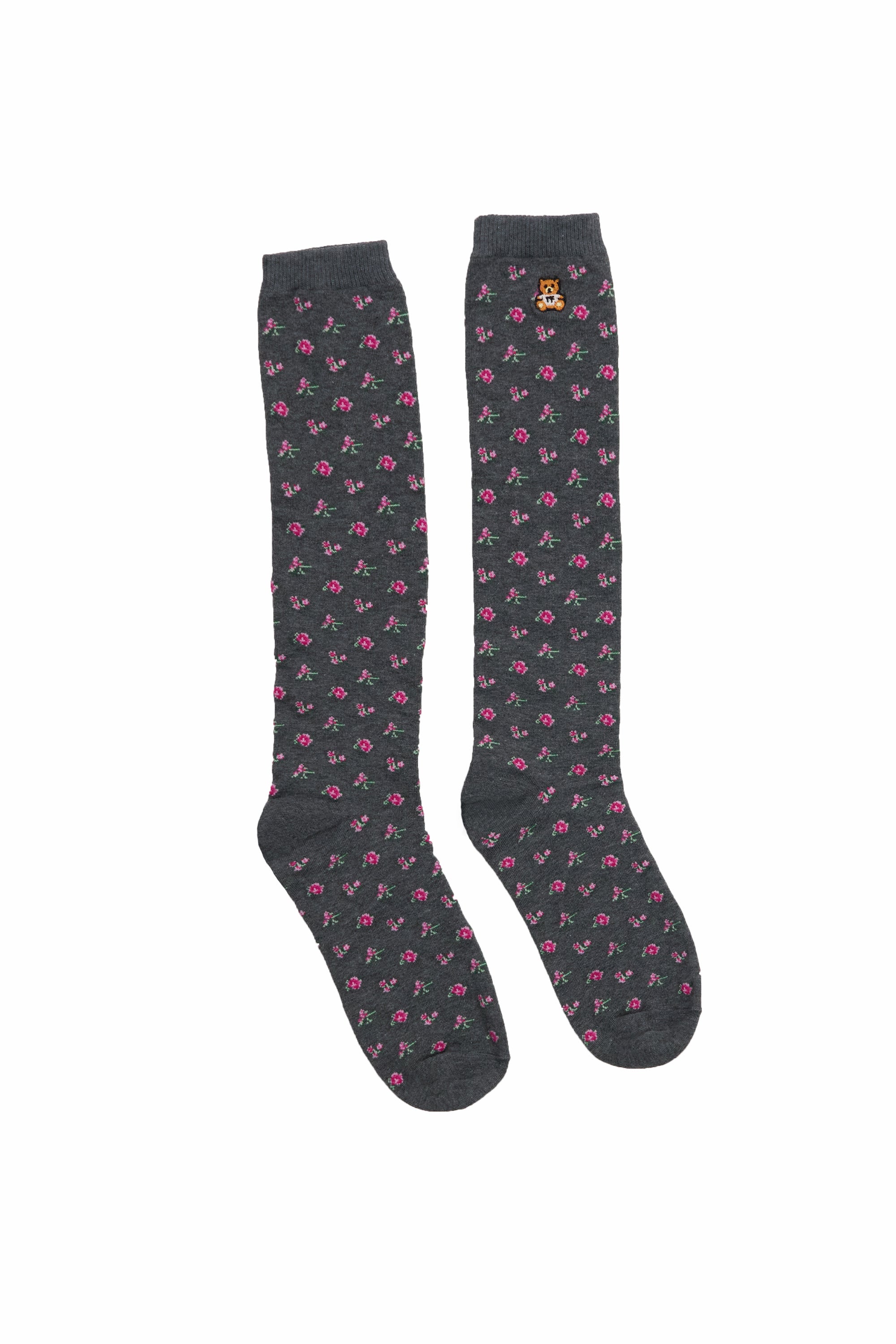 Ditsy Floral Tall Socks 3-Pack