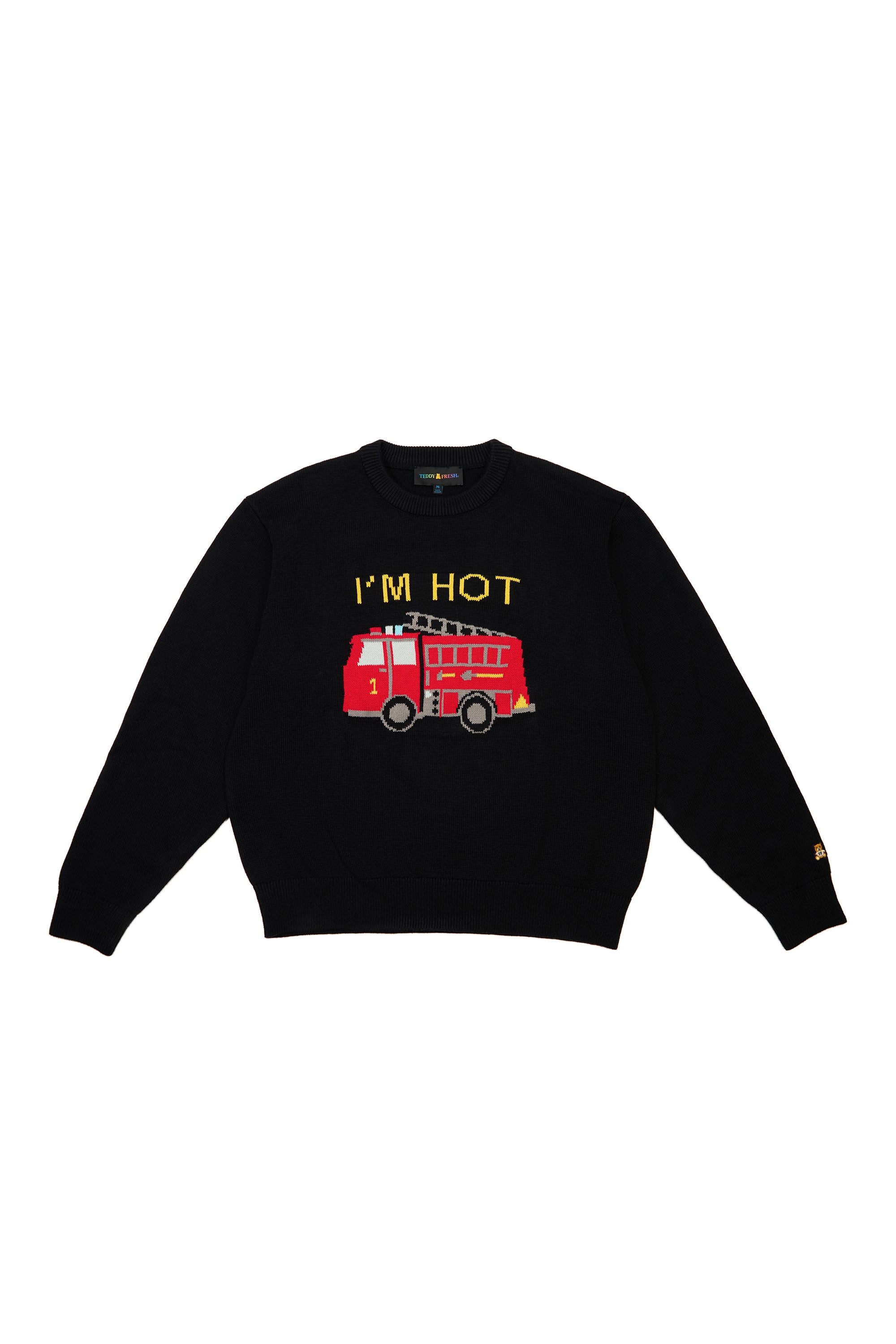 I'm Hot Firetruck Sweater