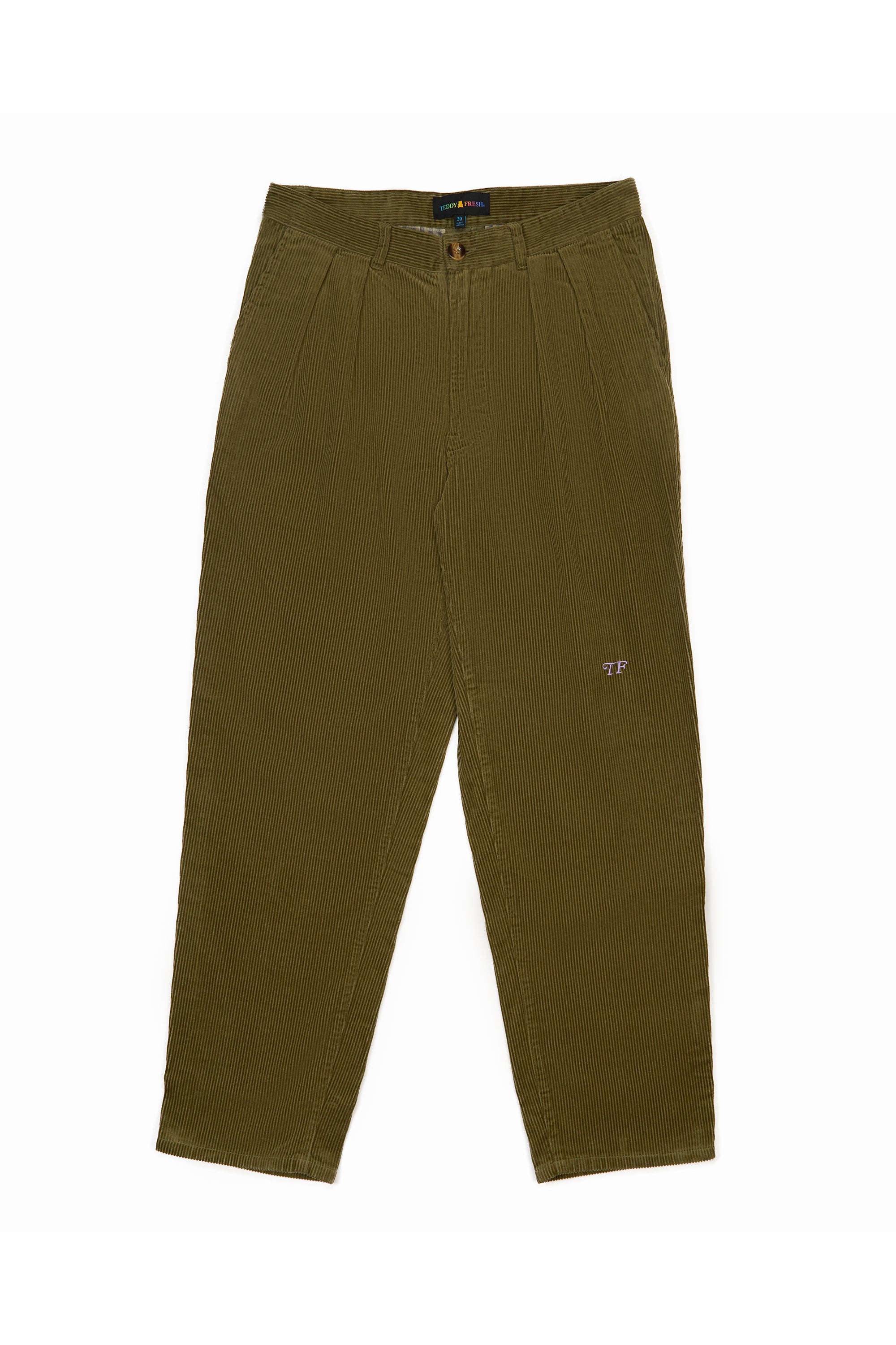 Pleated Corduroy Pant - Teddy Fresh