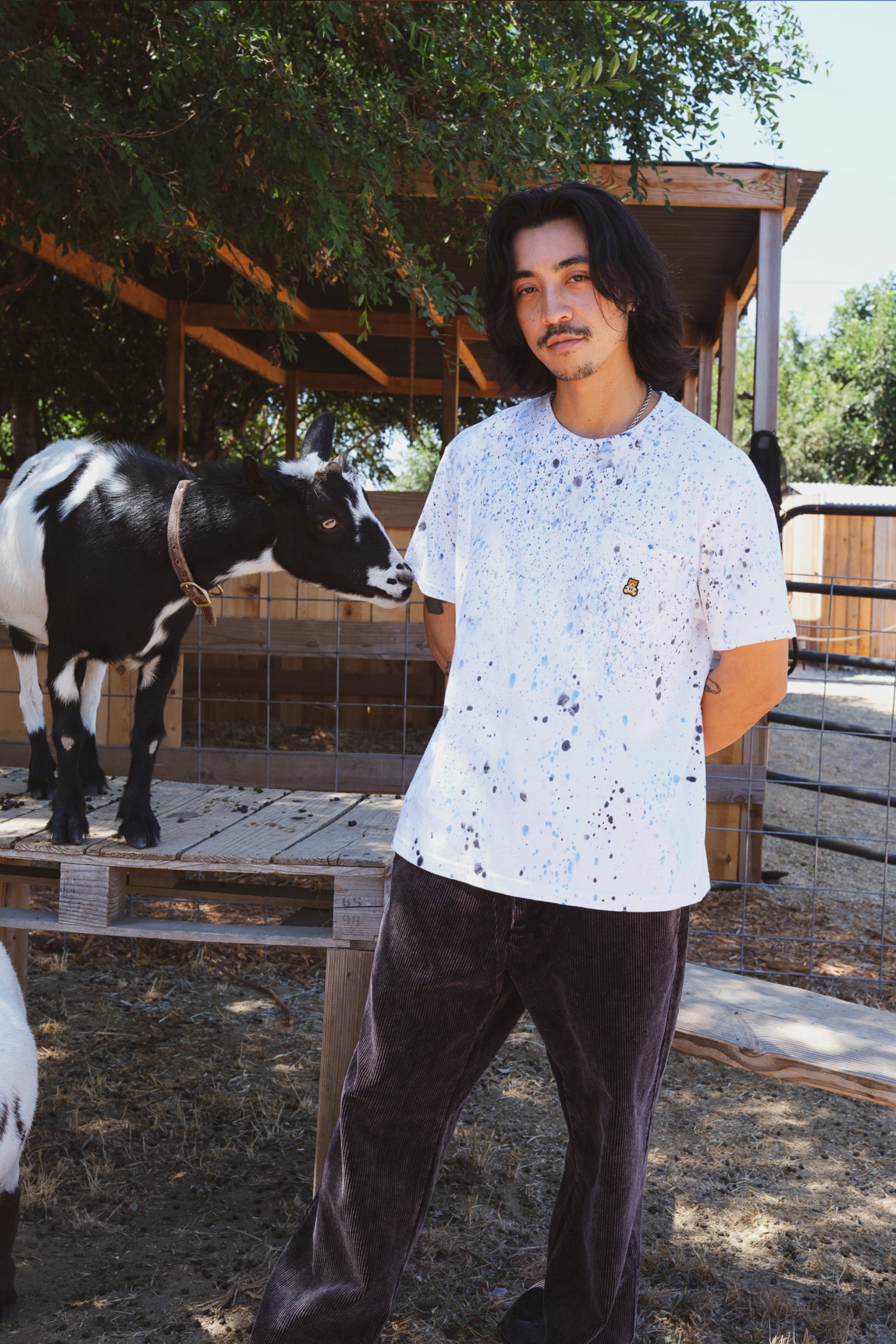 Splatter Dye Pocket Tee