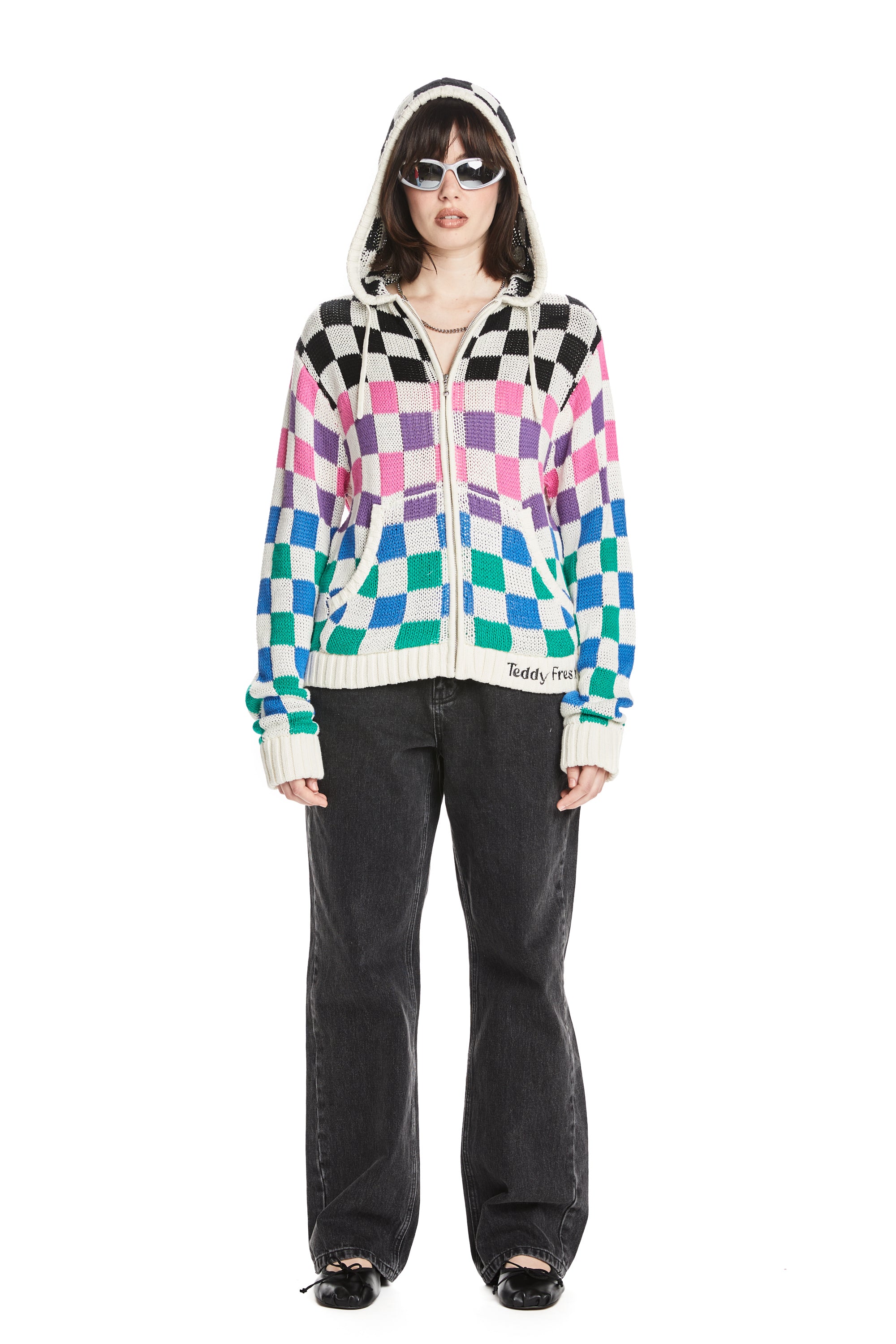 Teddy Fresh, Jackets & Coats, Teddy Fresh Womens Reversible Quilted  Jacket Iso