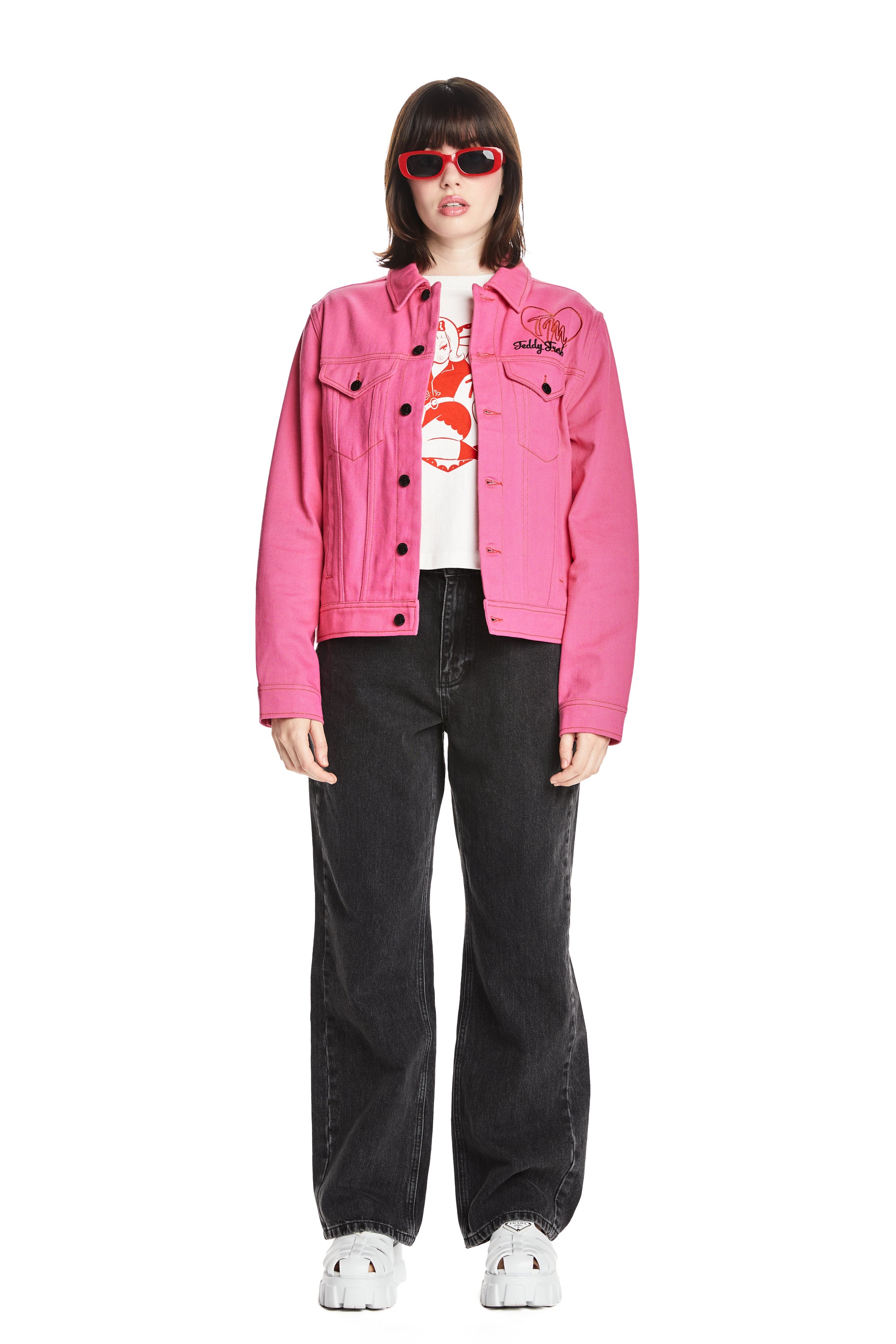 TF x Trixie Twill Jacket - Teddy Fresh