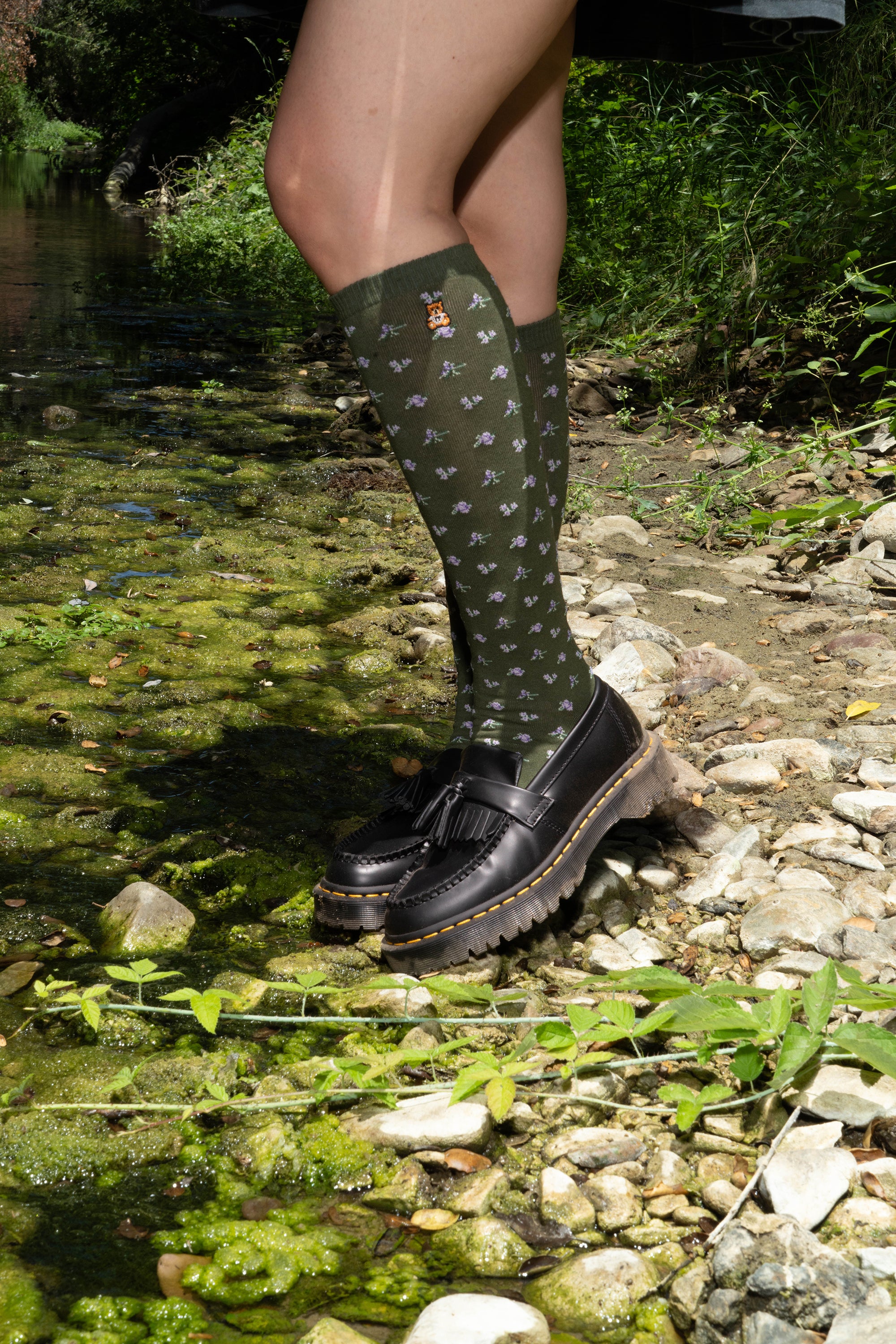 Ditsy Floral Tall Socks 3-Pack