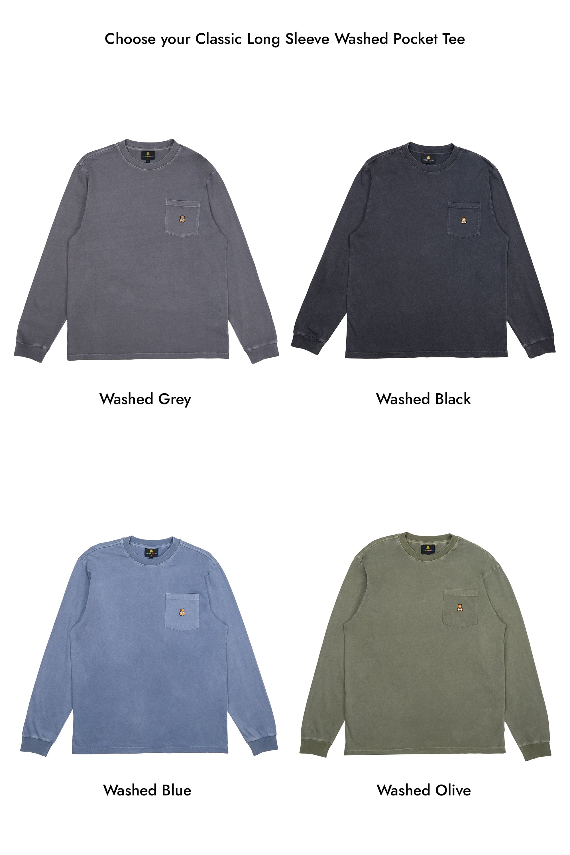 Classic Washed Easy Retro Tee Bundle