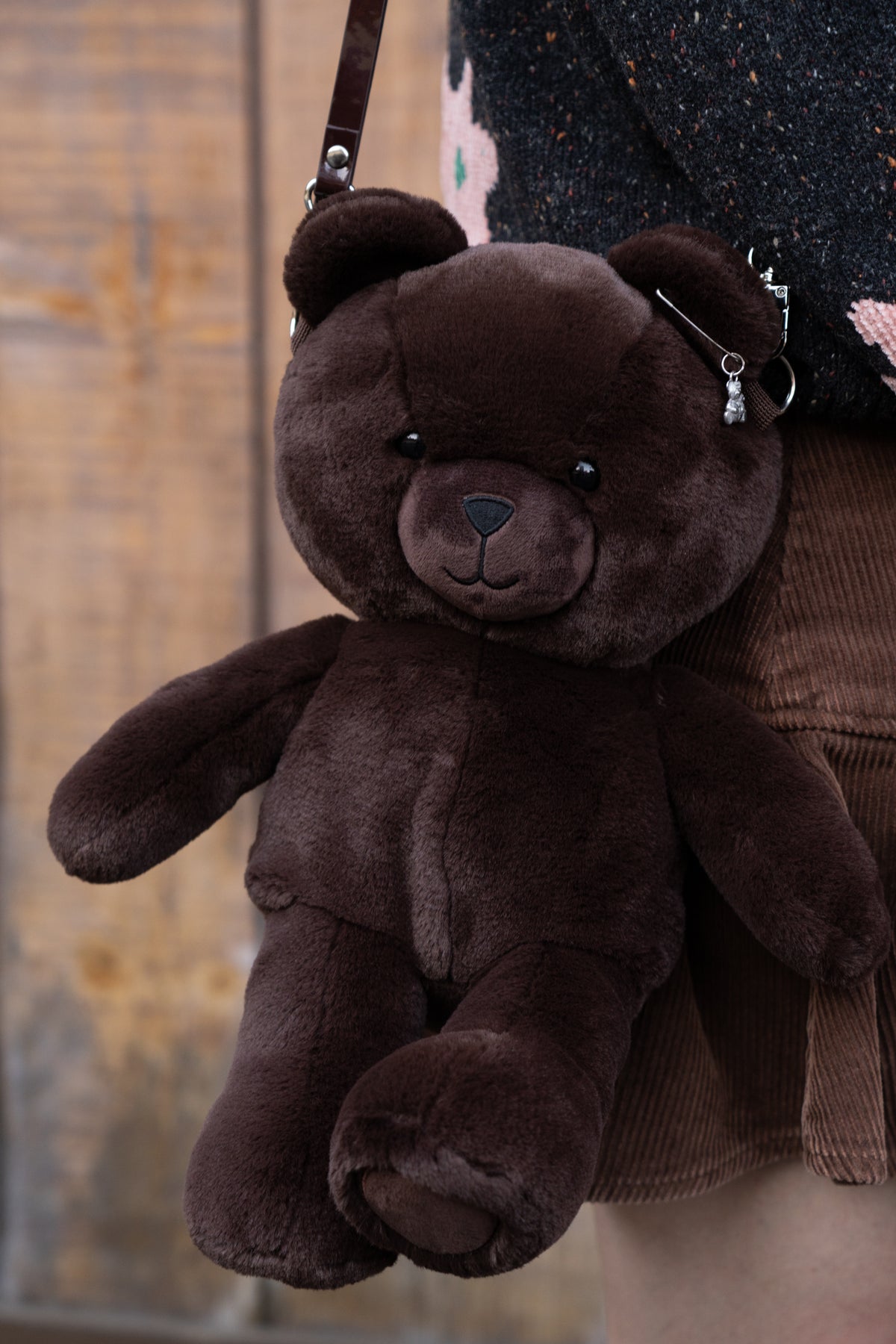 Faux Fur Bear Bag