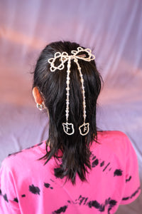 Pearls N Bears Hair Slide