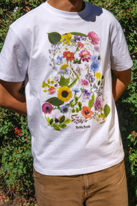 Flower Garden Bear Tee - (PREORDER)