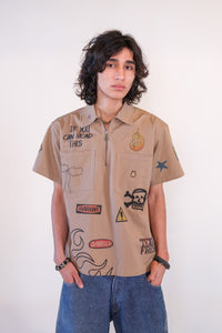 Keep Away Zip Shirt