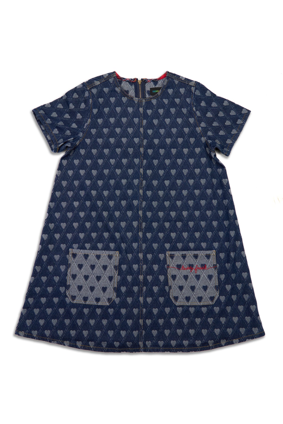 Denim Hearts Dress